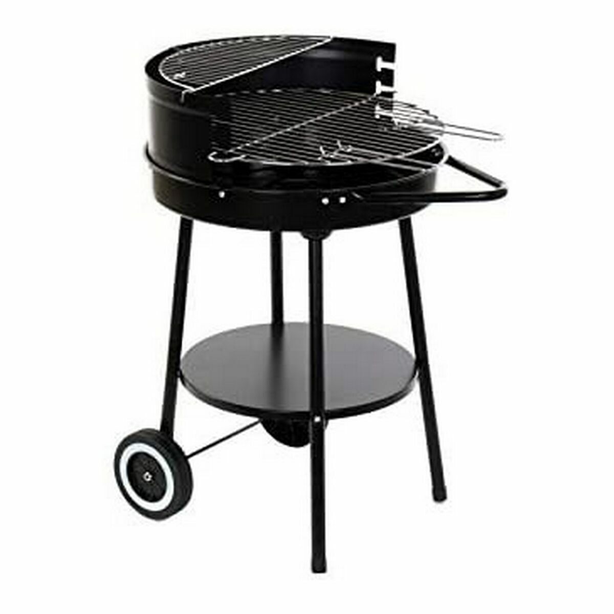 Kolgrill med hjul DKD Home Decor Svart (Renoverade B) - 2