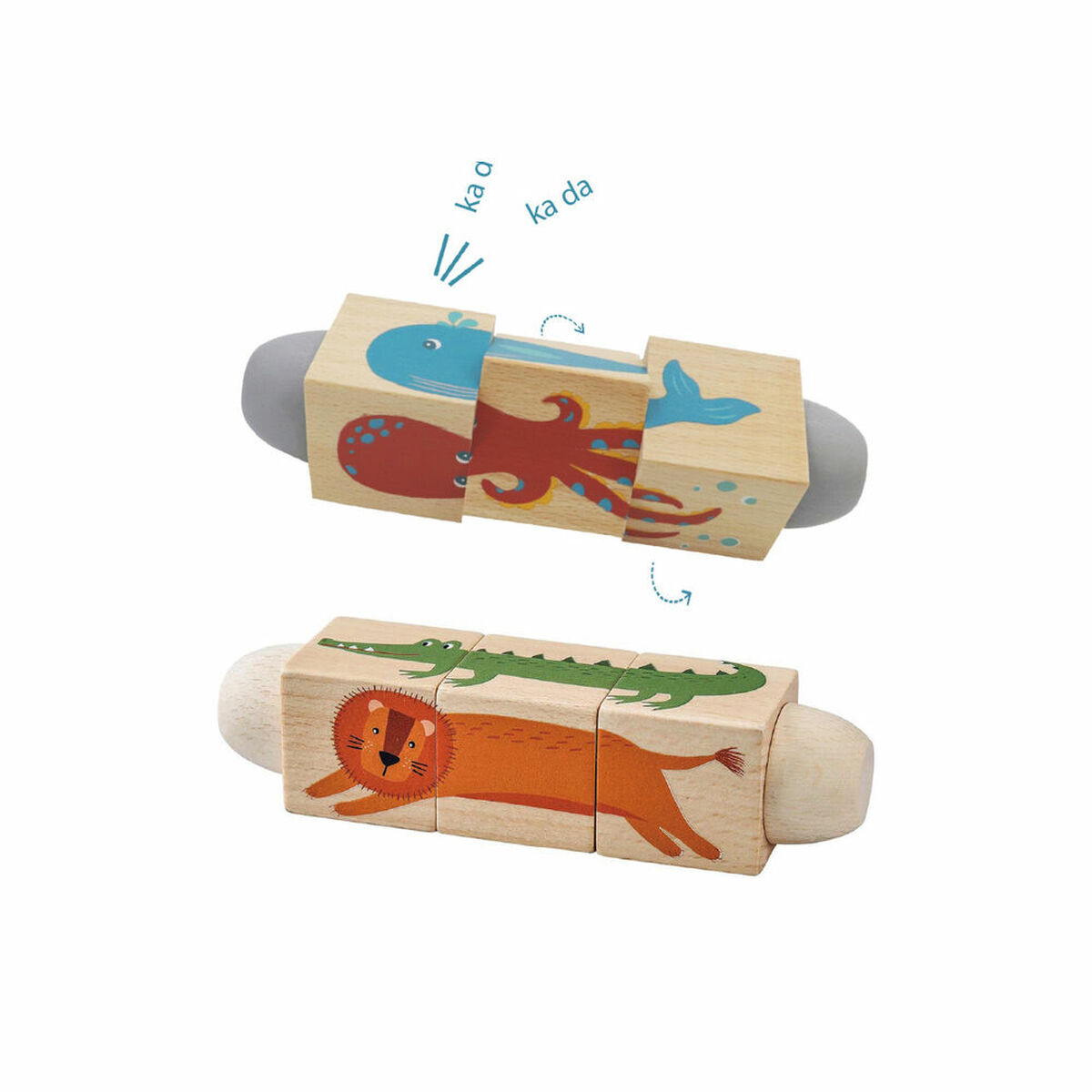 Pussel DKD Home Decor 2 Delar