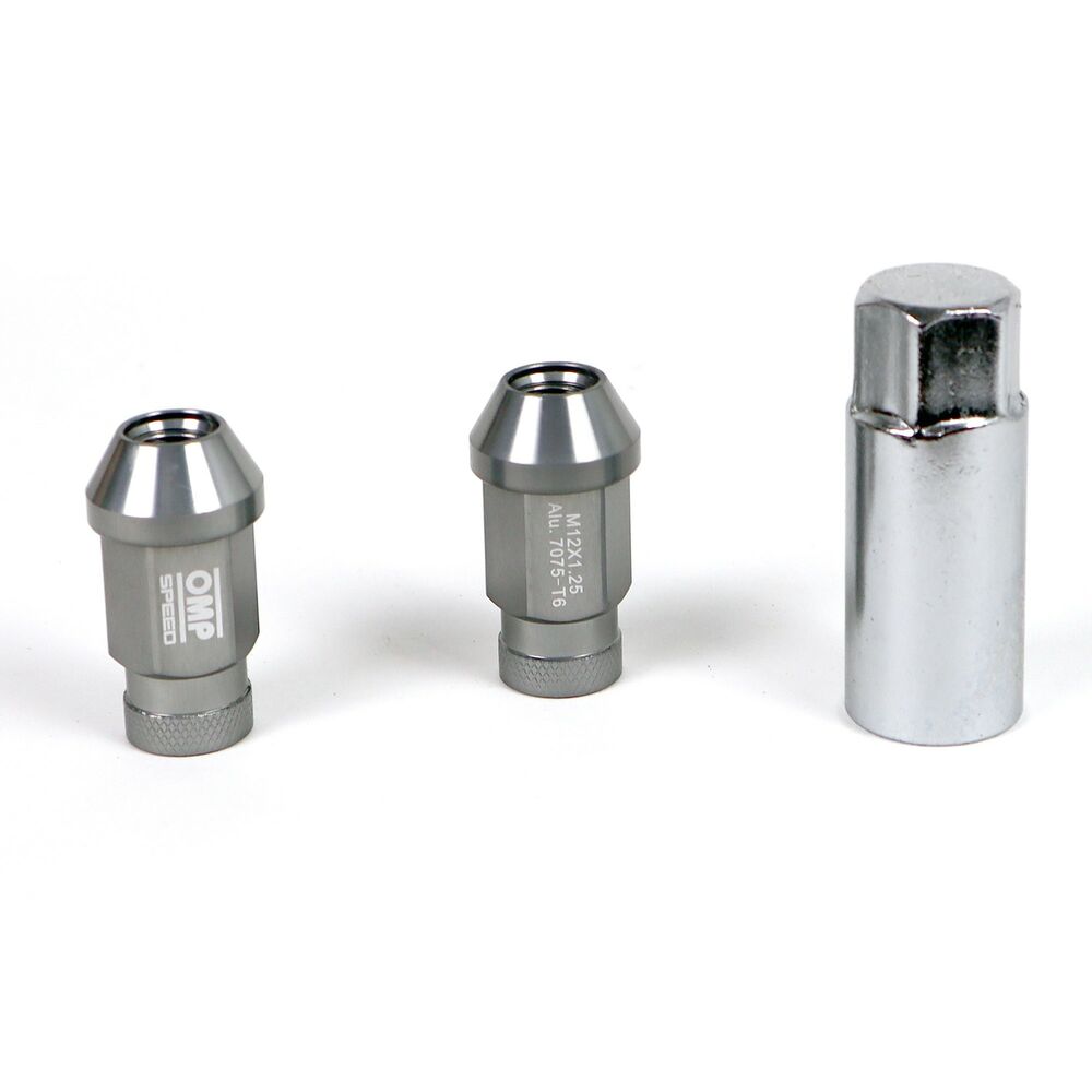 Set Skruv OMP Antracitgrå 40 mm 20 uds M12 x 1,50