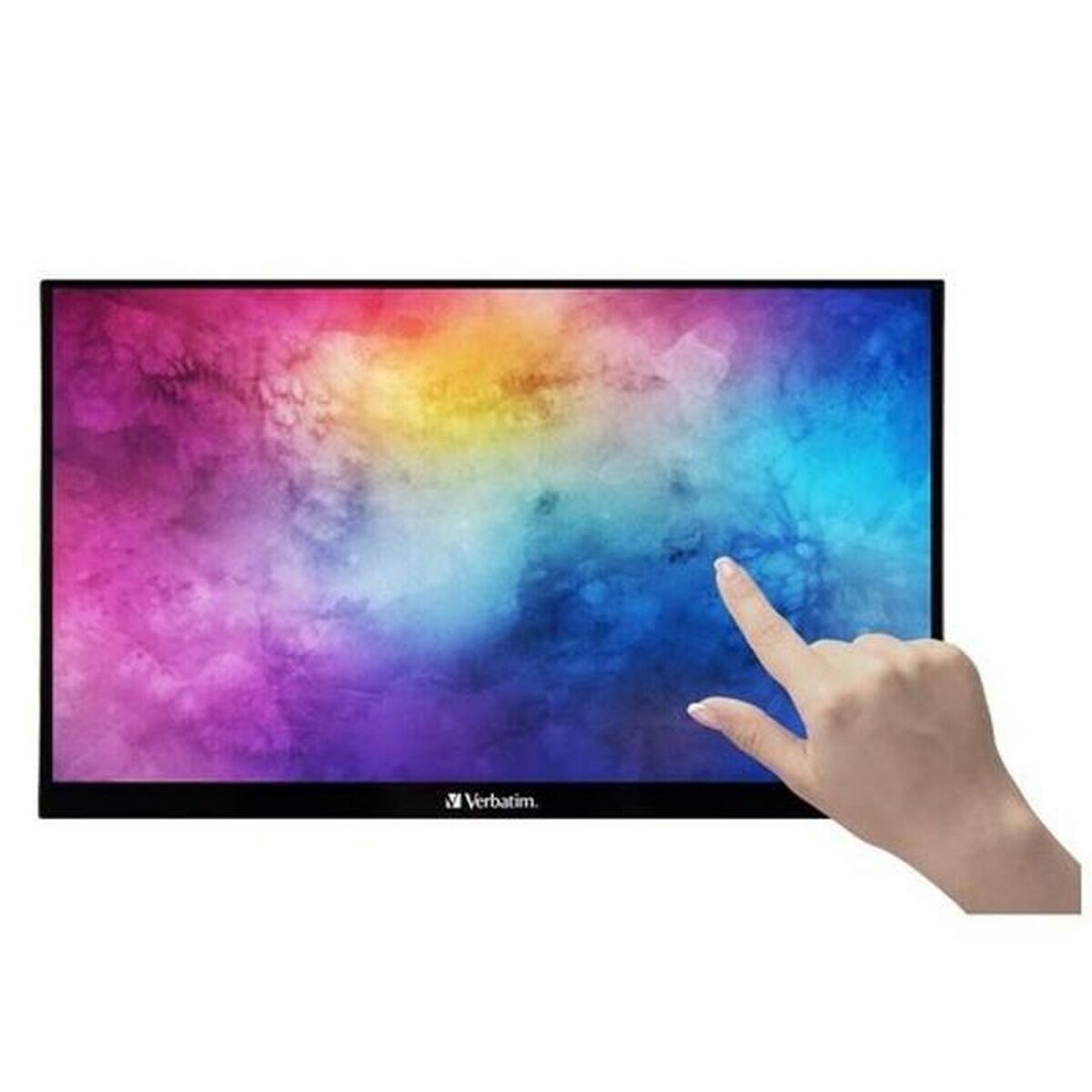 Pekskärm Verbatim IPS Full HD LCD 15,6"