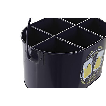 Ishink DKD Home Decor Gul Multicolour Marinblå Metall 27 x 17,5 x 13 cm