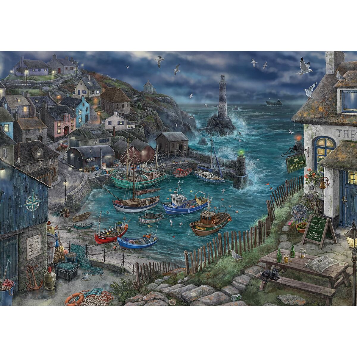 Pussel Ravensburger 17528 Escape - Treacherous Harbor 759 Delar - 2