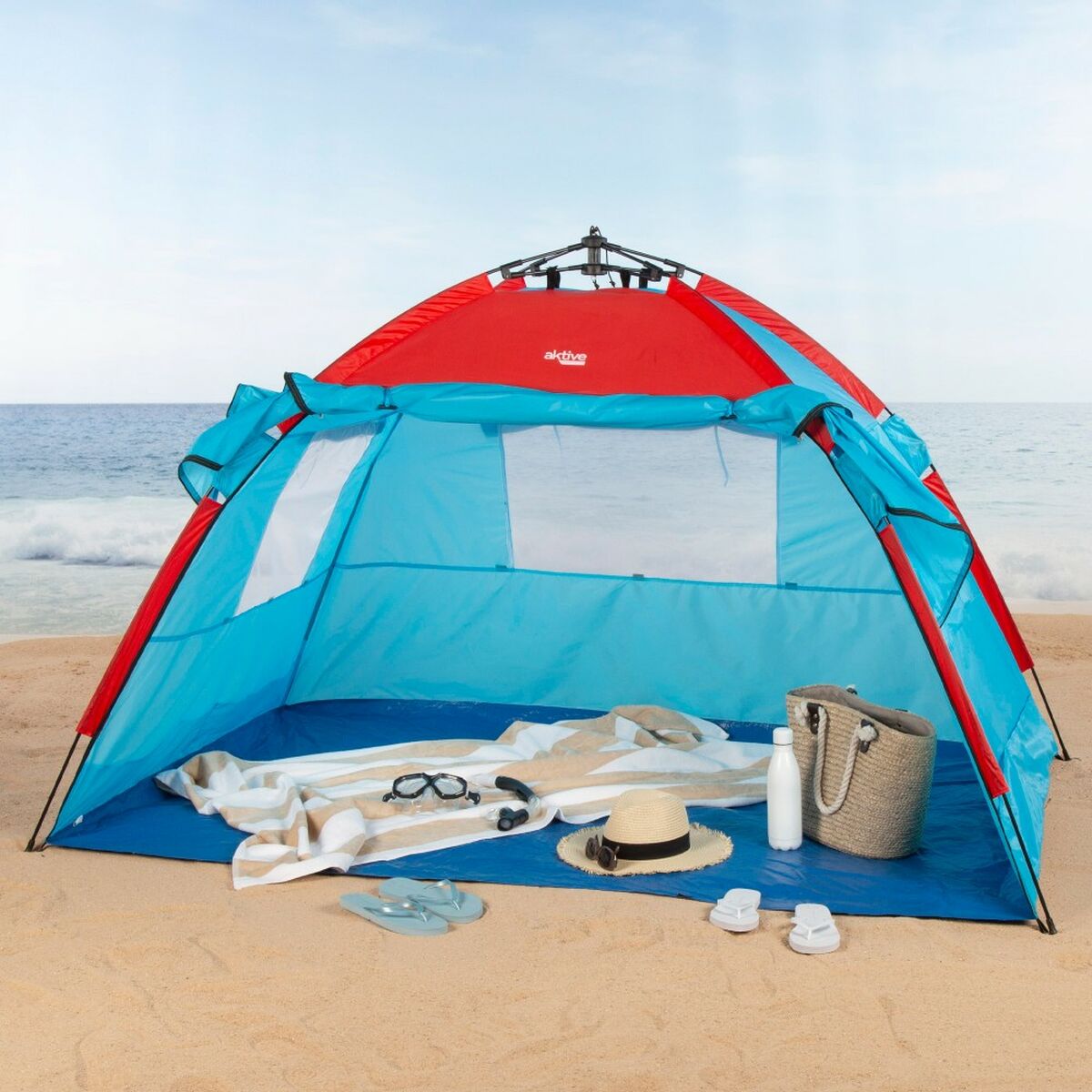 Strandtält Aktive Polyester 213 x 120 x 133 cm - 13