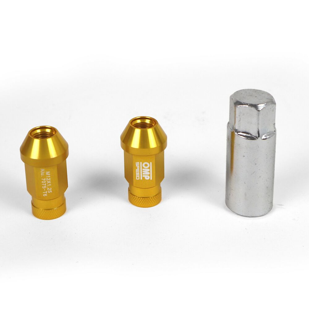 Set Skruv OMP Guld 40 mm 20 uds M12 x 1,50