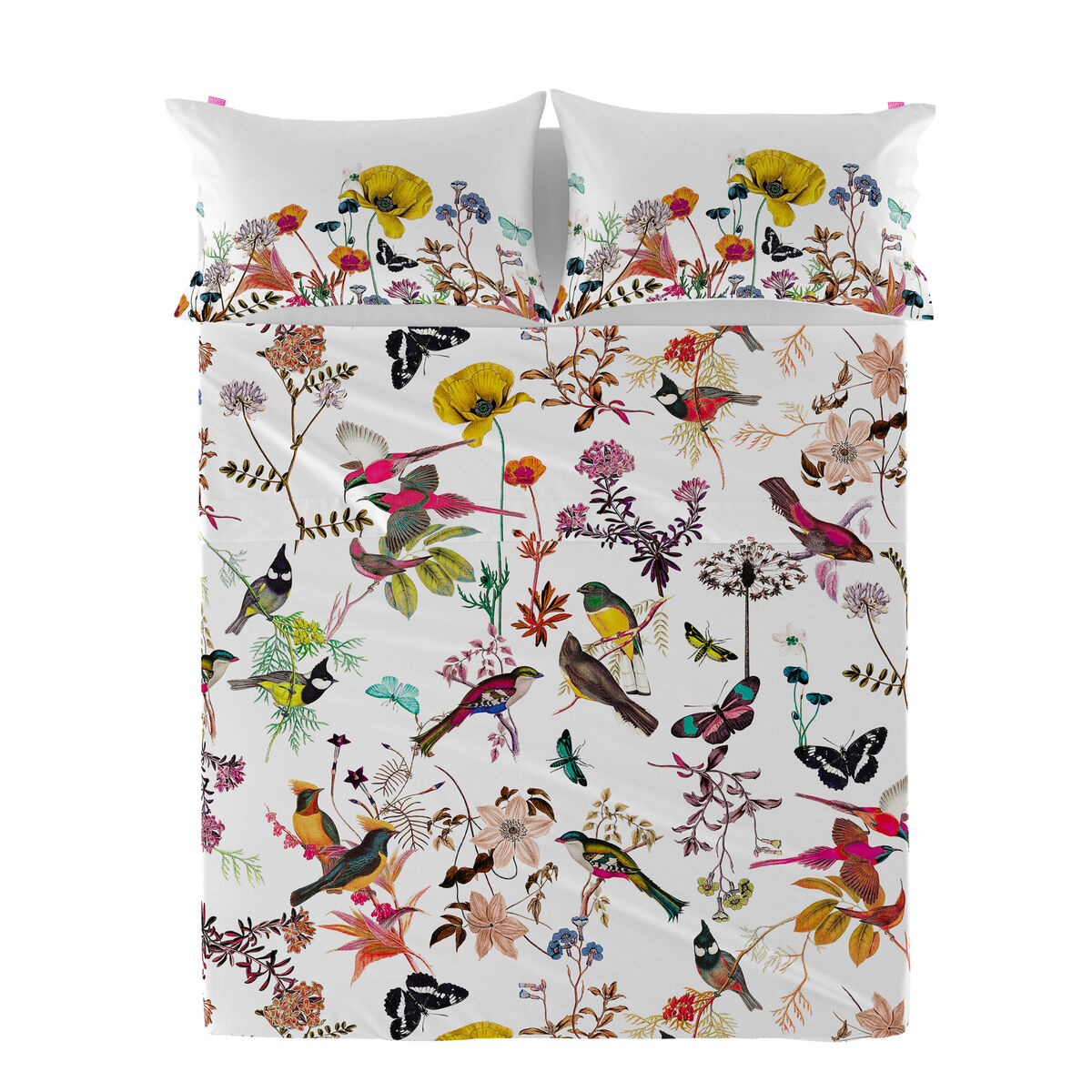 Överlakan HappyFriday Birds of paradise Multicolour 180 x 270 cm - 11