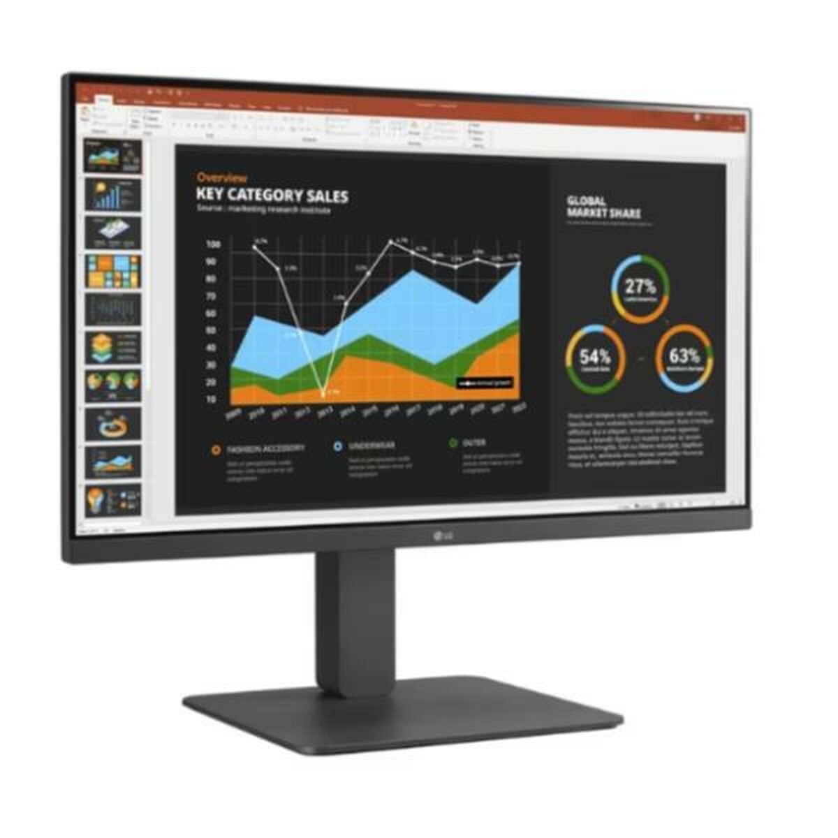 Monitor LG 24BR650B-C Full HD 23,8" IPS - 2