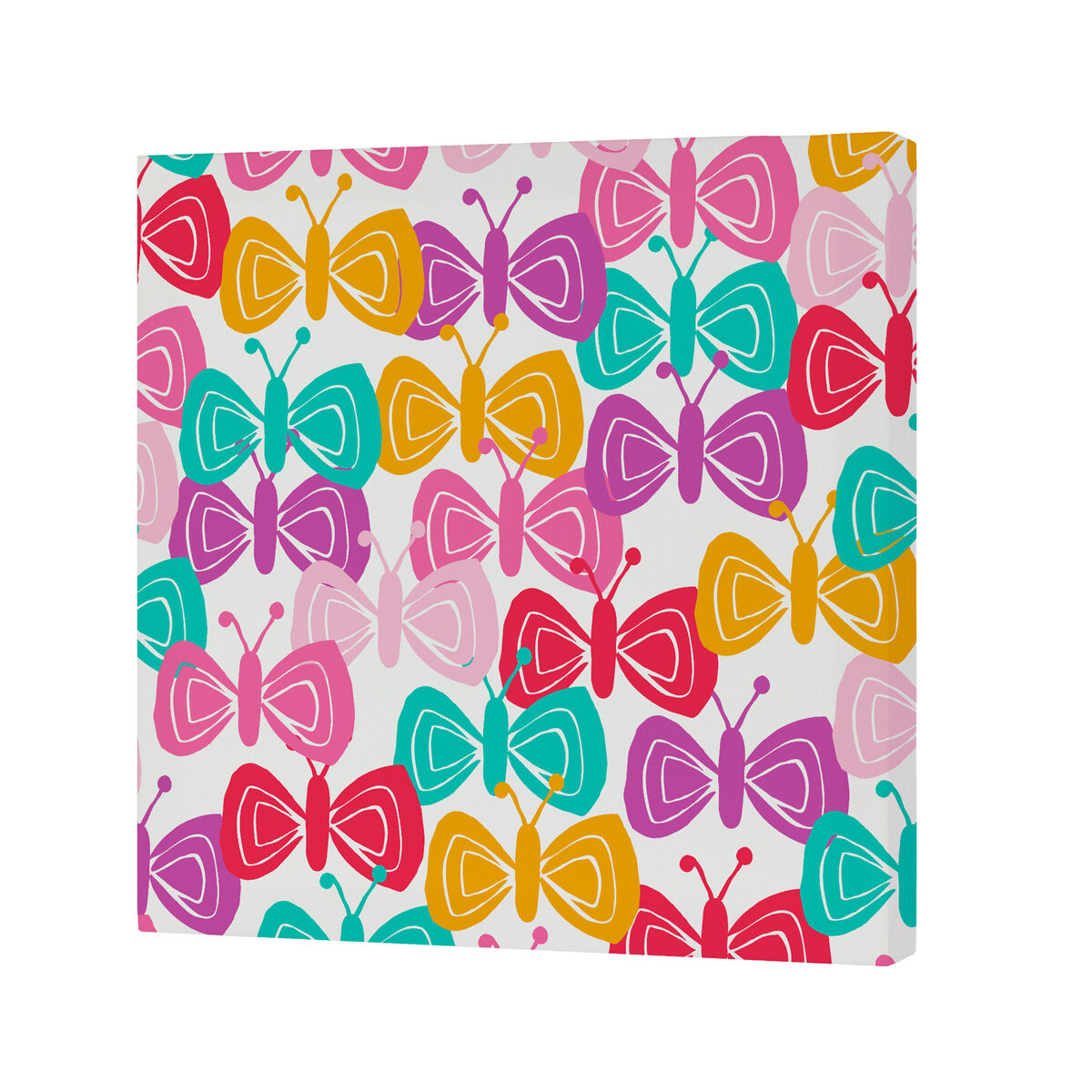 Kanvas HappyFriday MOSHI MOSHI Multicolour 28 x 3 x 28 cm - 3