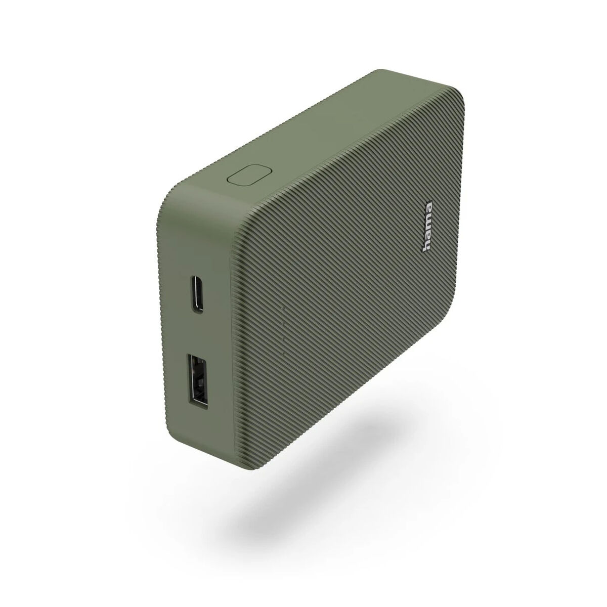 Powerbank Hama FABRIC10 10K Grön 10000 mAh