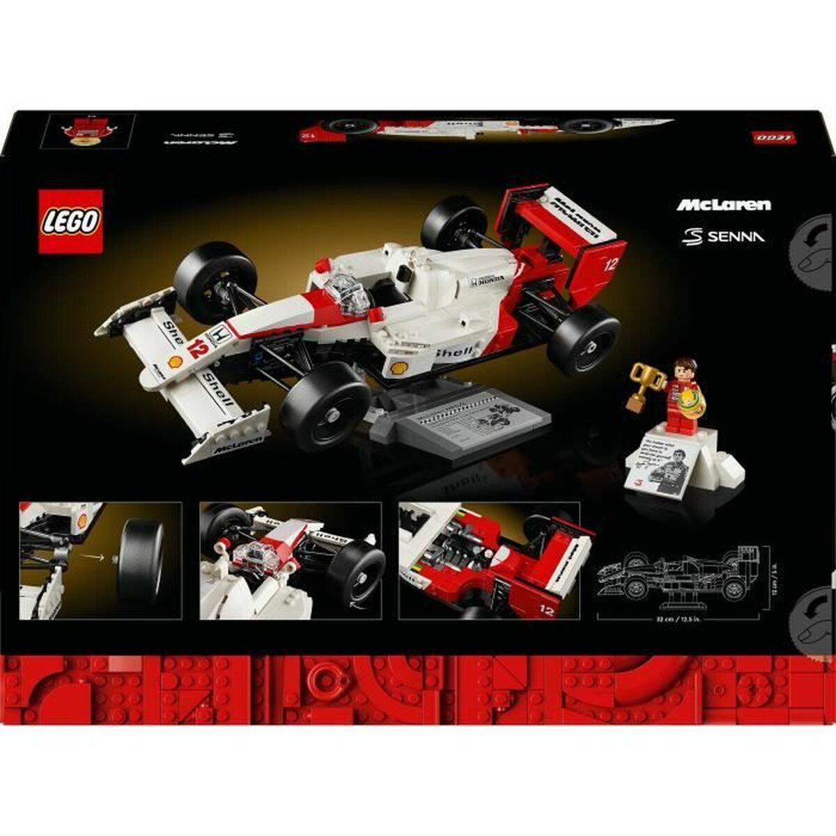 Byggsats Lego 10330 Mclaren MP4/4 & Ayrton Senna - 6