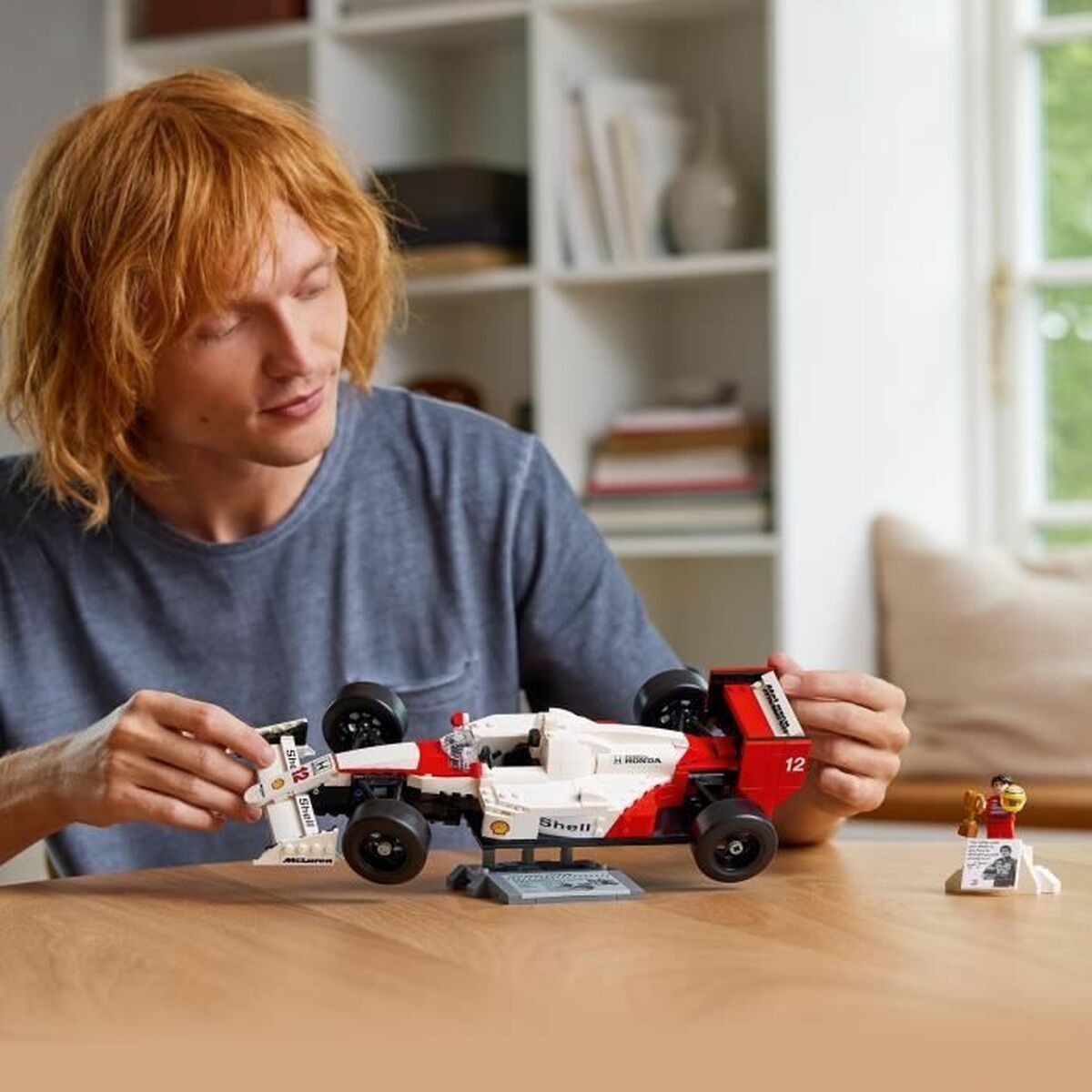 Byggsats Lego 10330 Mclaren MP4/4 & Ayrton Senna - 5