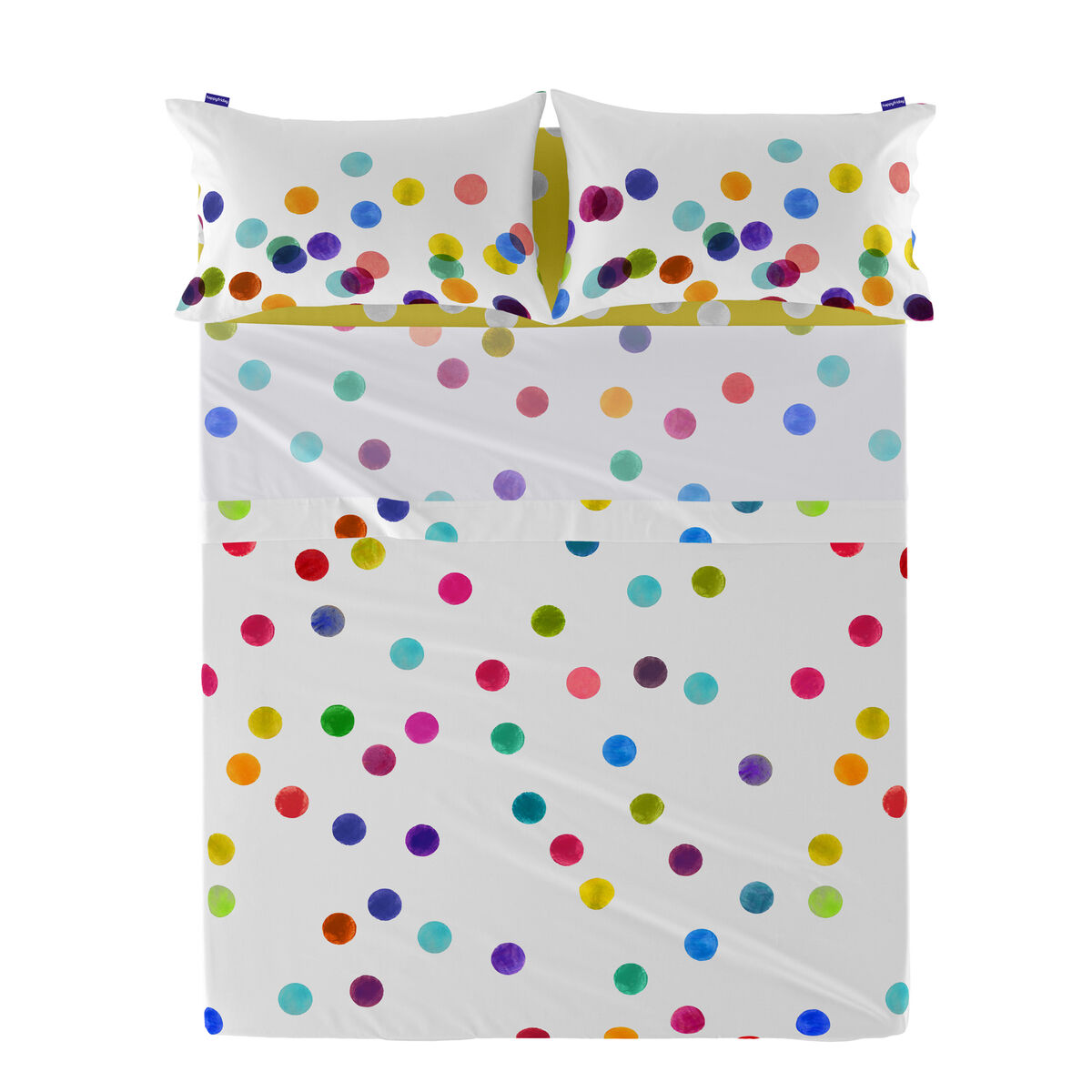 Överlakan HappyFriday Confetti Multicolour 180 x 270 cm (Konfetti) - 6