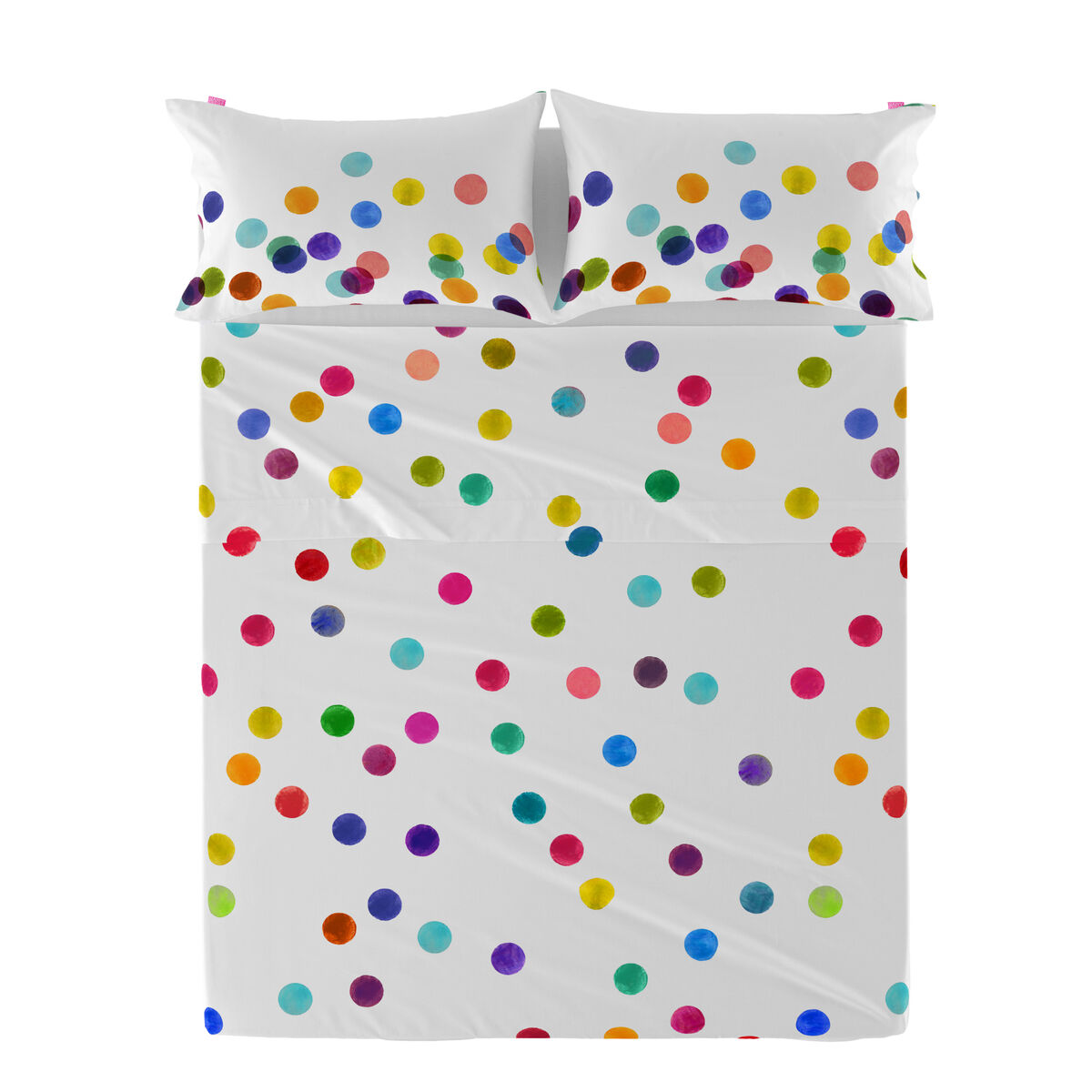 Överlakan HappyFriday Confetti Multicolour 180 x 270 cm (Konfetti) - 2