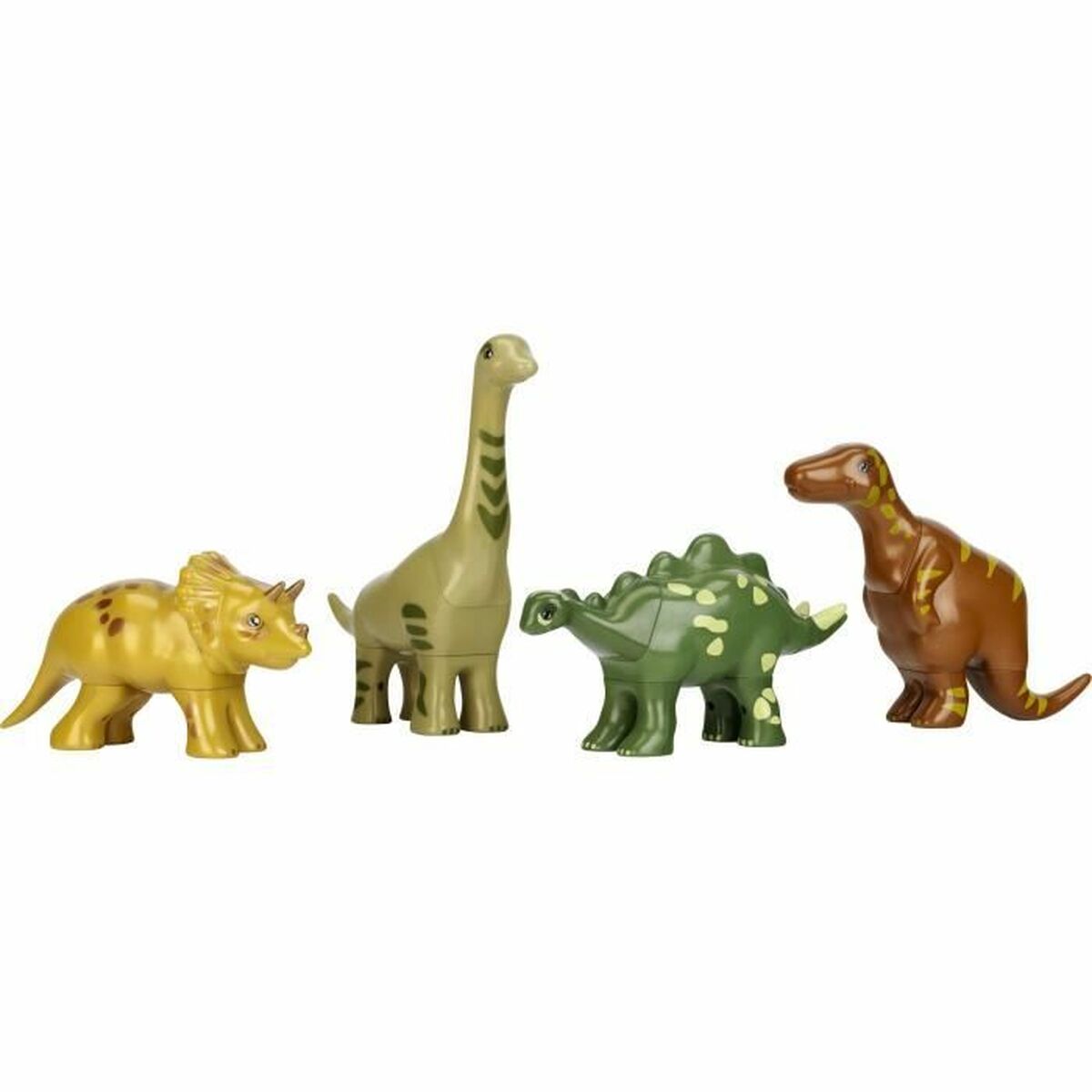 Byggsats Klein Magnet Dino Puzzle Multicolour - 5