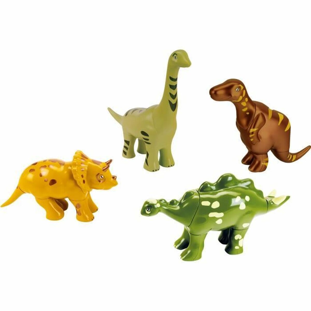 Byggsats Klein Magnet Dino Puzzle Multicolour - 4