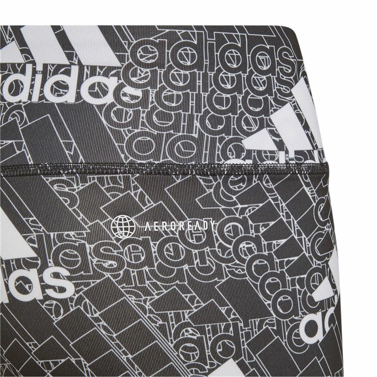 Sport-leggings, Barn Adidas Designed To Move Grå Svart - 3