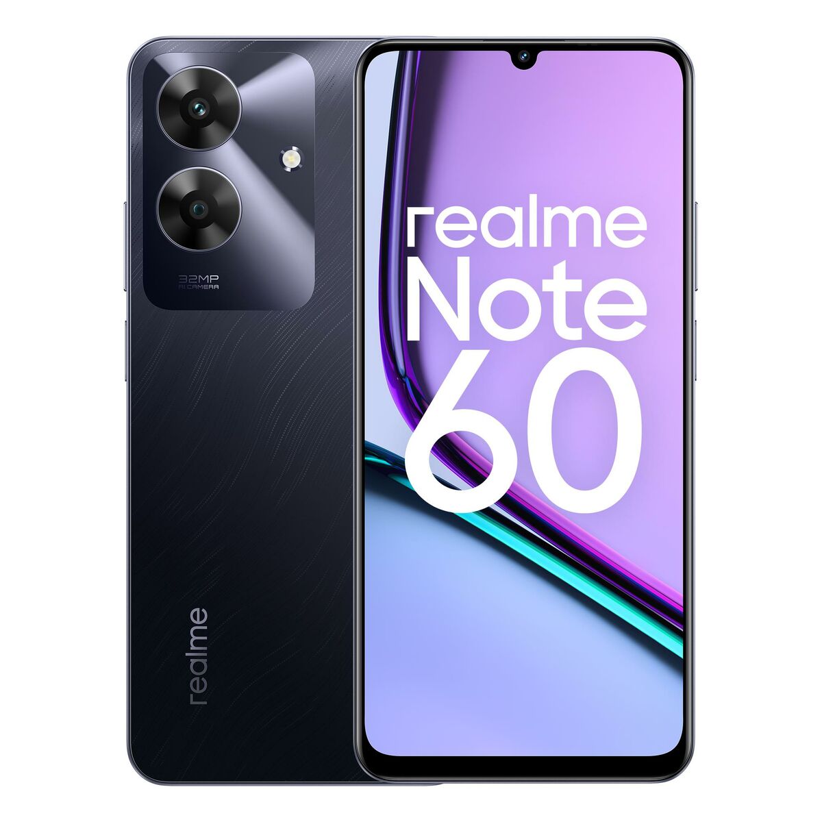 Smartphone Realme 631011002727 4 GB RAM 128 GB 6,74" Unisoc Svart