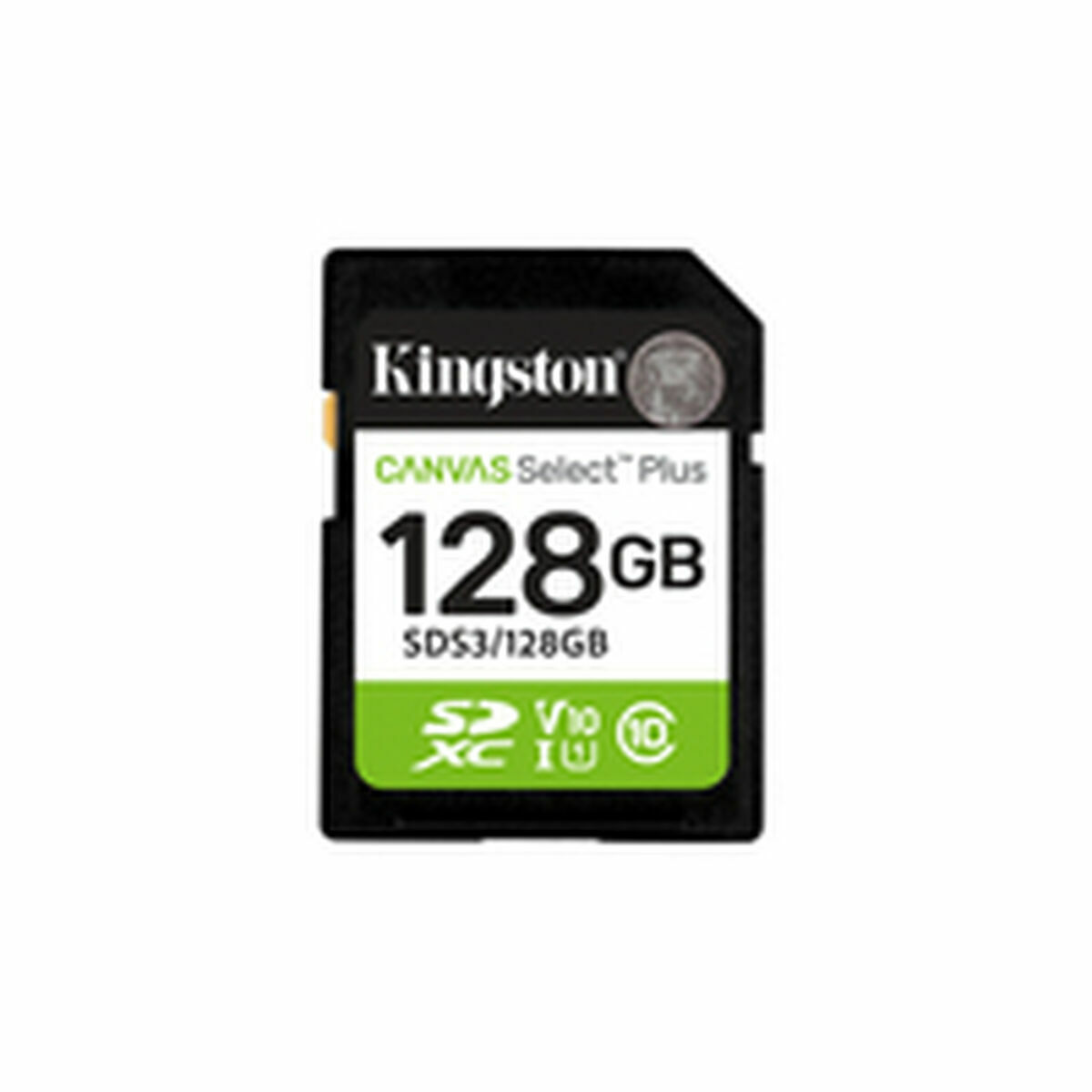 Micro-SD Minneskort med Adapter Kingston SDS3/128GB 128 GB - 2