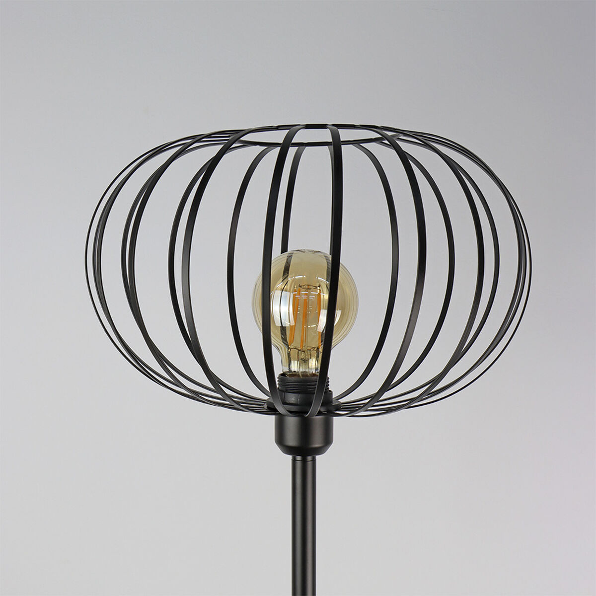 Golvlampa EDM 32122 Svart 60 W 220-240 V 35 x 35 x 150 cm Vintage - 4