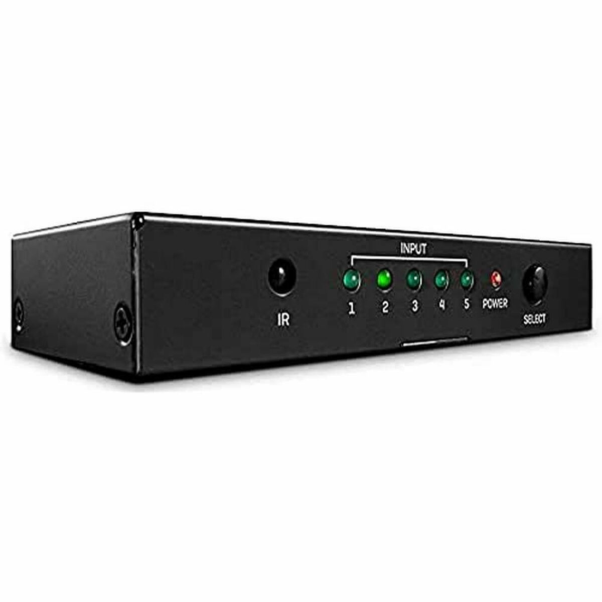 KVM-Brytare LINDY Svart 18 GBIT/S