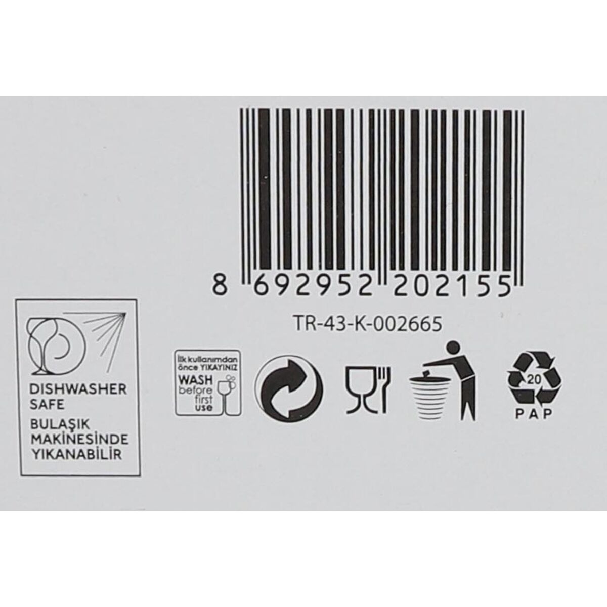 Glasset LAV 145011 7,5 x 7,5 x 18 cm (4 antal) (290 ml) - 5