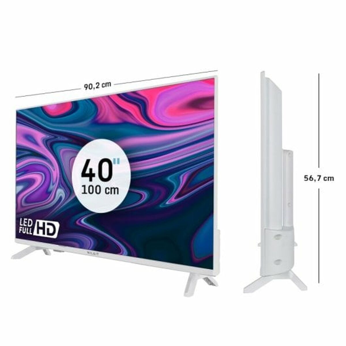 Smart TV Nilait NI-40FB7001S Full HD 40" - 6