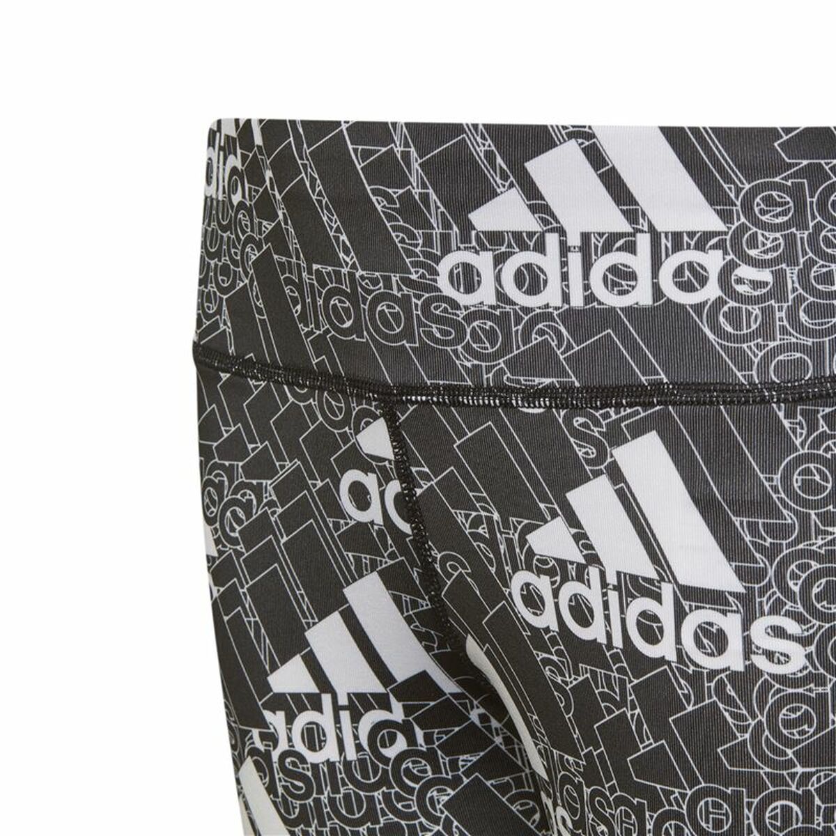 Sport-leggings, Barn Adidas Designed To Move Grå Svart - 2