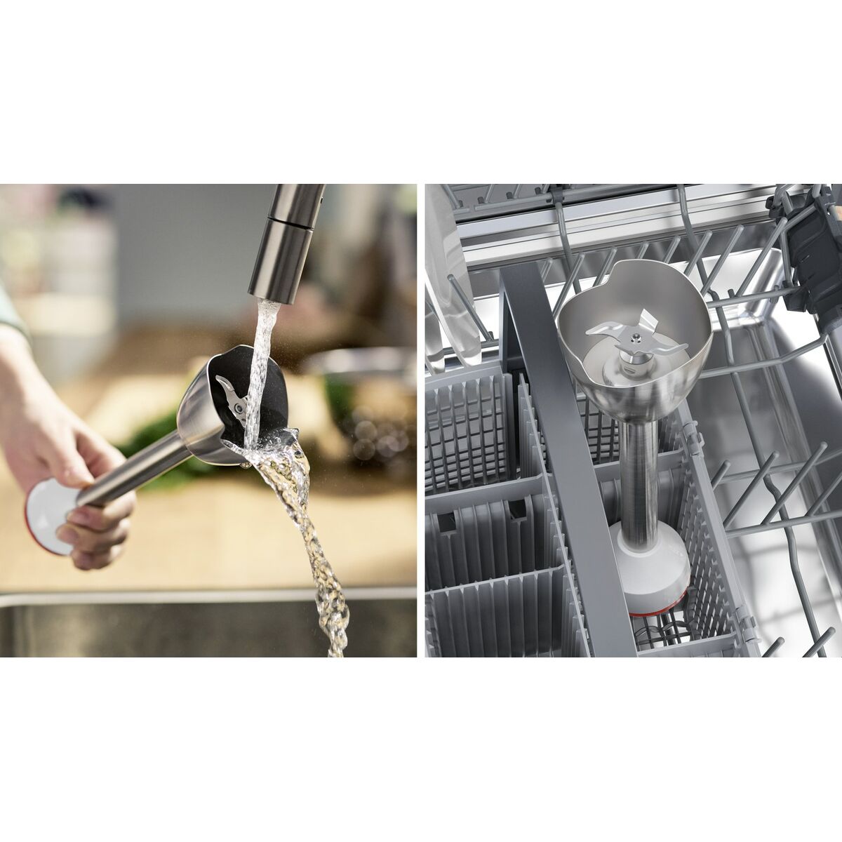 Stavmixer BOSCH MSM4W210 Vit Svart 600 W 600 ml - 8