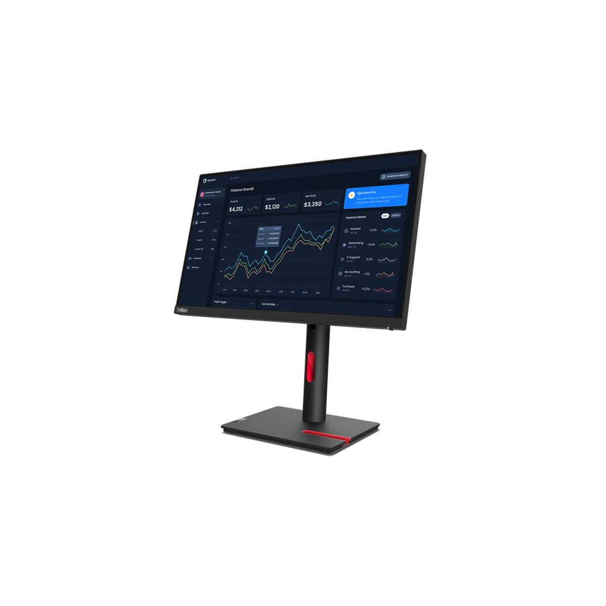 Monitor Lenovo T22I-30 Full HD 21,5" LED IPS - 2