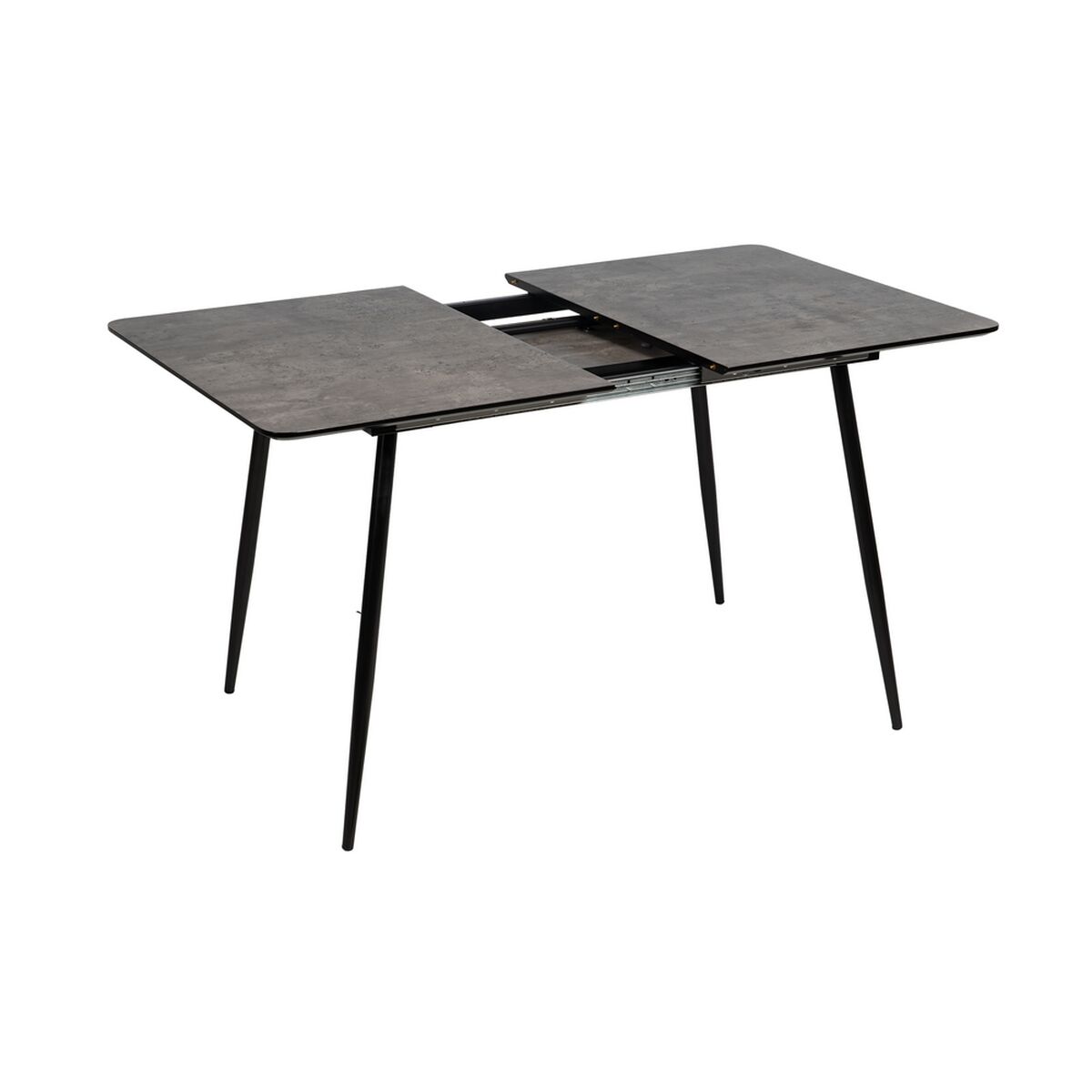 Utfällbart bord Svart Grå Järn 120 x 80 x 75 cm - 3