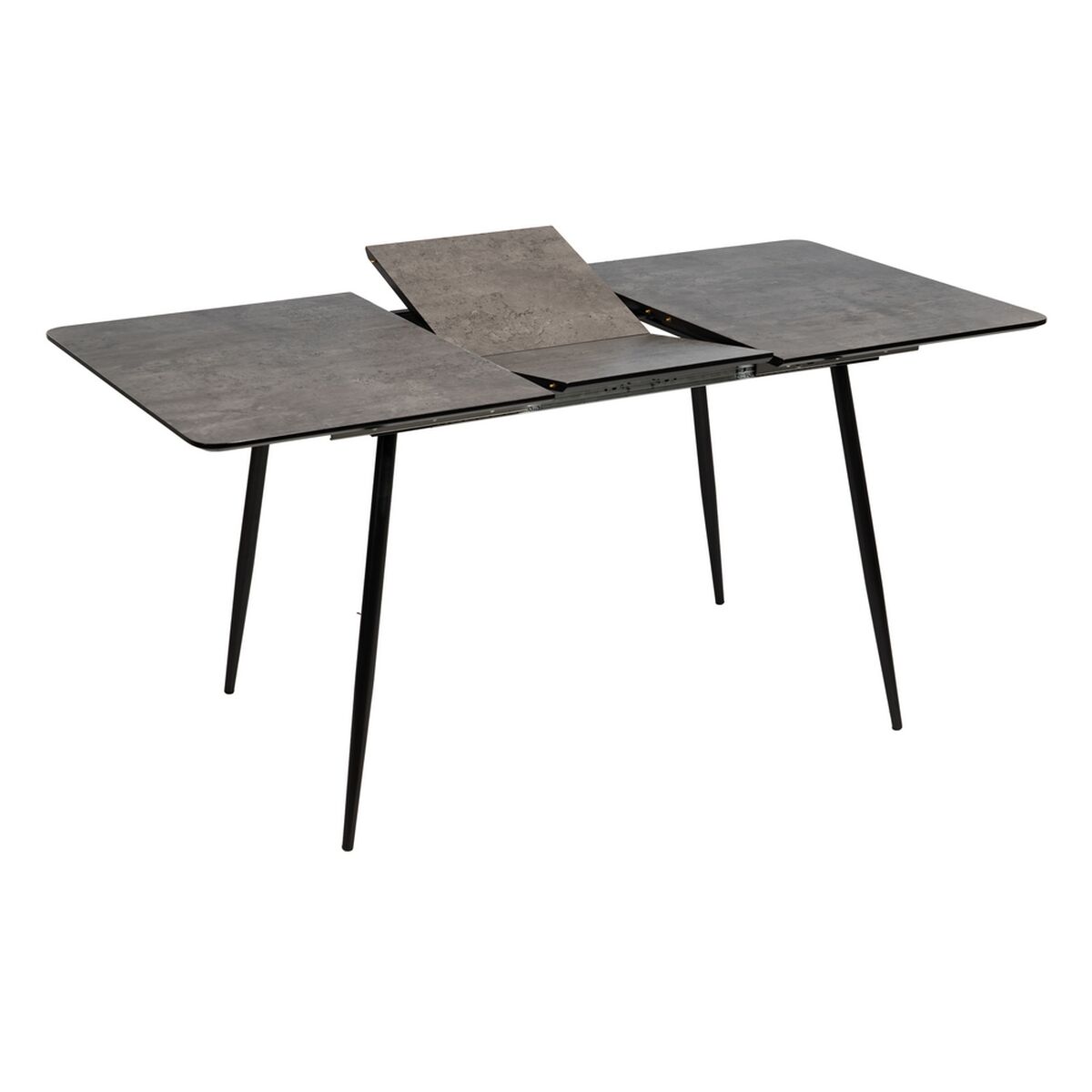 Utfällbart bord Svart Grå Järn 120 x 80 x 75 cm - 5