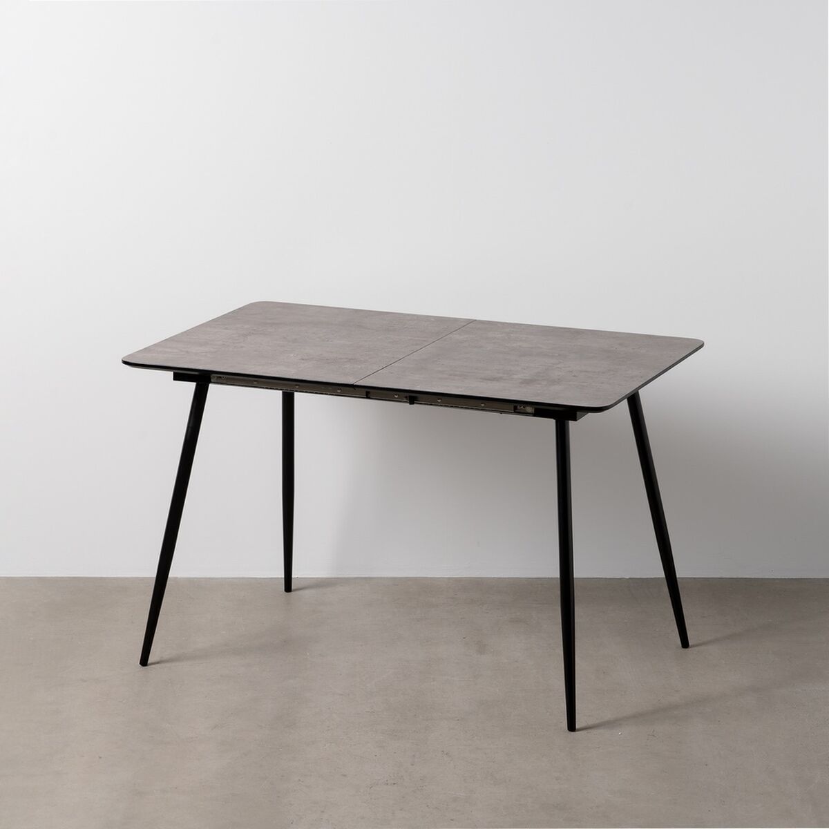 Utfällbart bord Svart Grå Järn 120 x 80 x 75 cm - 2