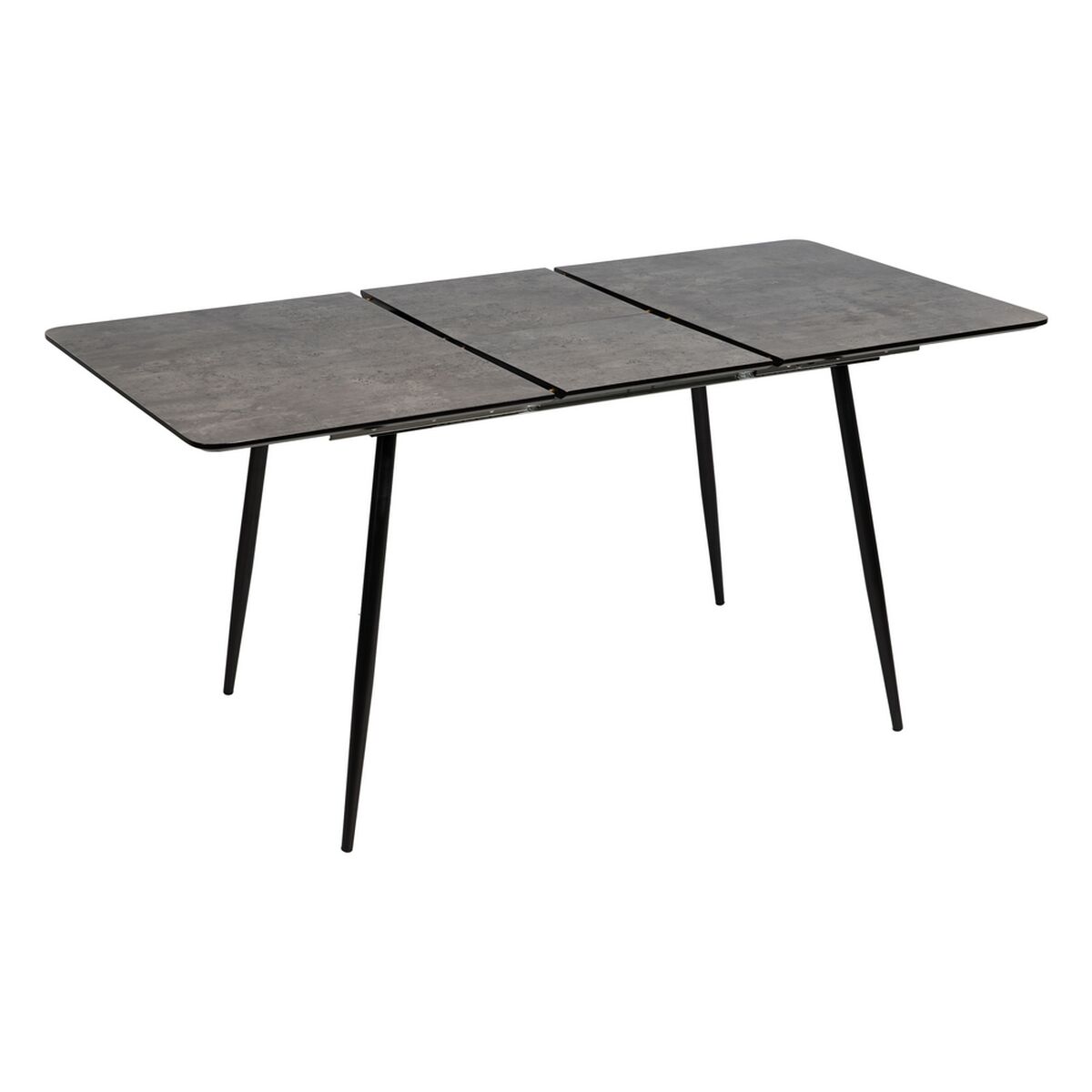 Utfällbart bord Svart Grå Järn 120 x 80 x 75 cm - 6