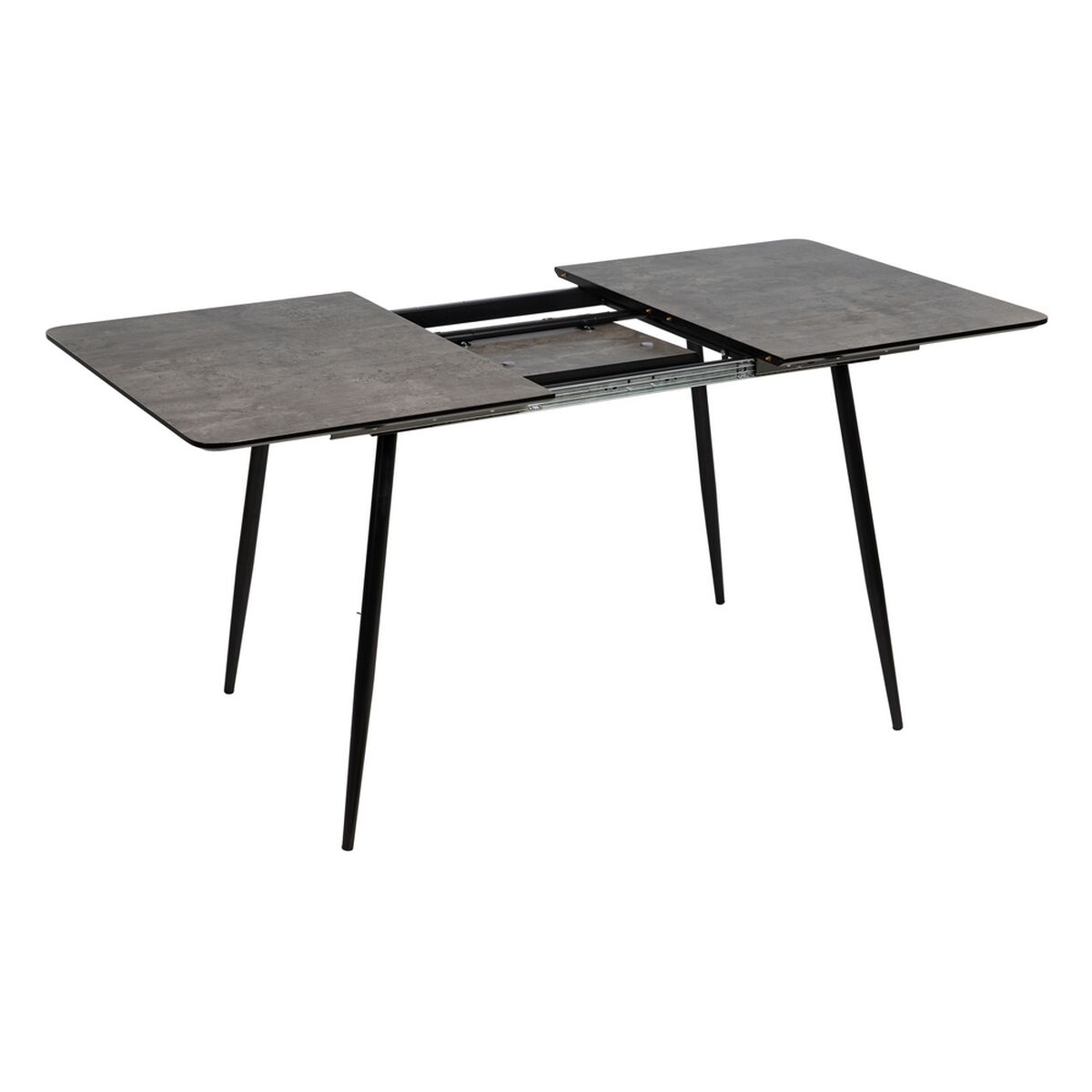 Utfällbart bord Svart Grå Järn 120 x 80 x 75 cm - 4