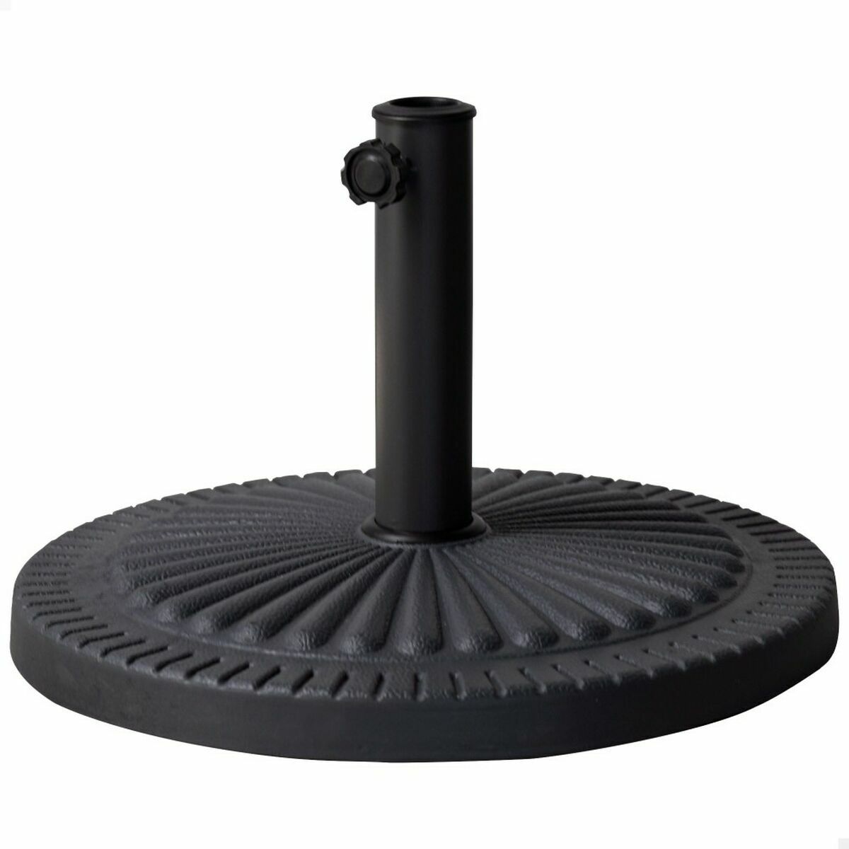 Parasollfot Aktive 14 Kg Svart Stål Polyresin 49 x 32 cm