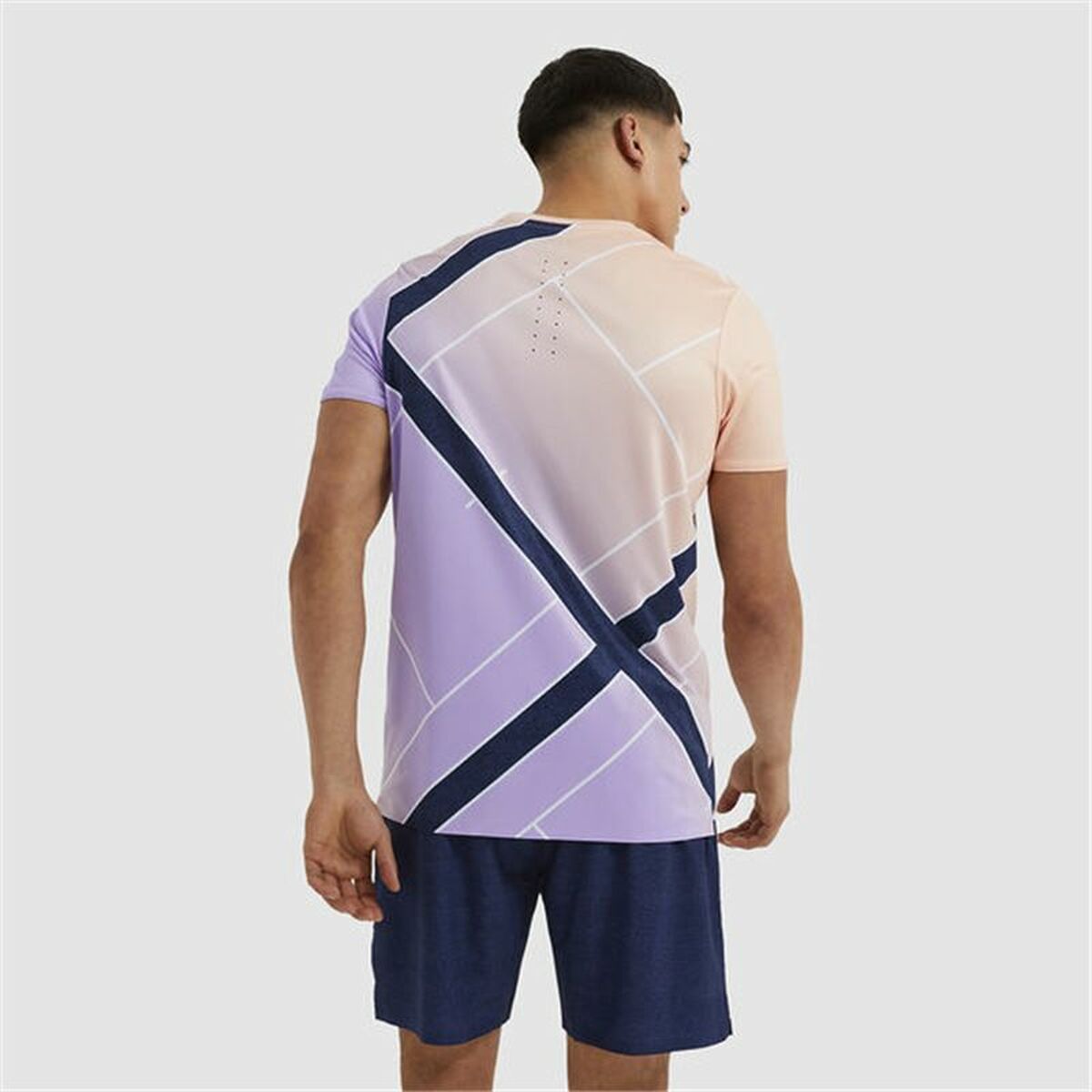 T-shirt med kortärm Herr Ellesse Fulgore Violett - 2