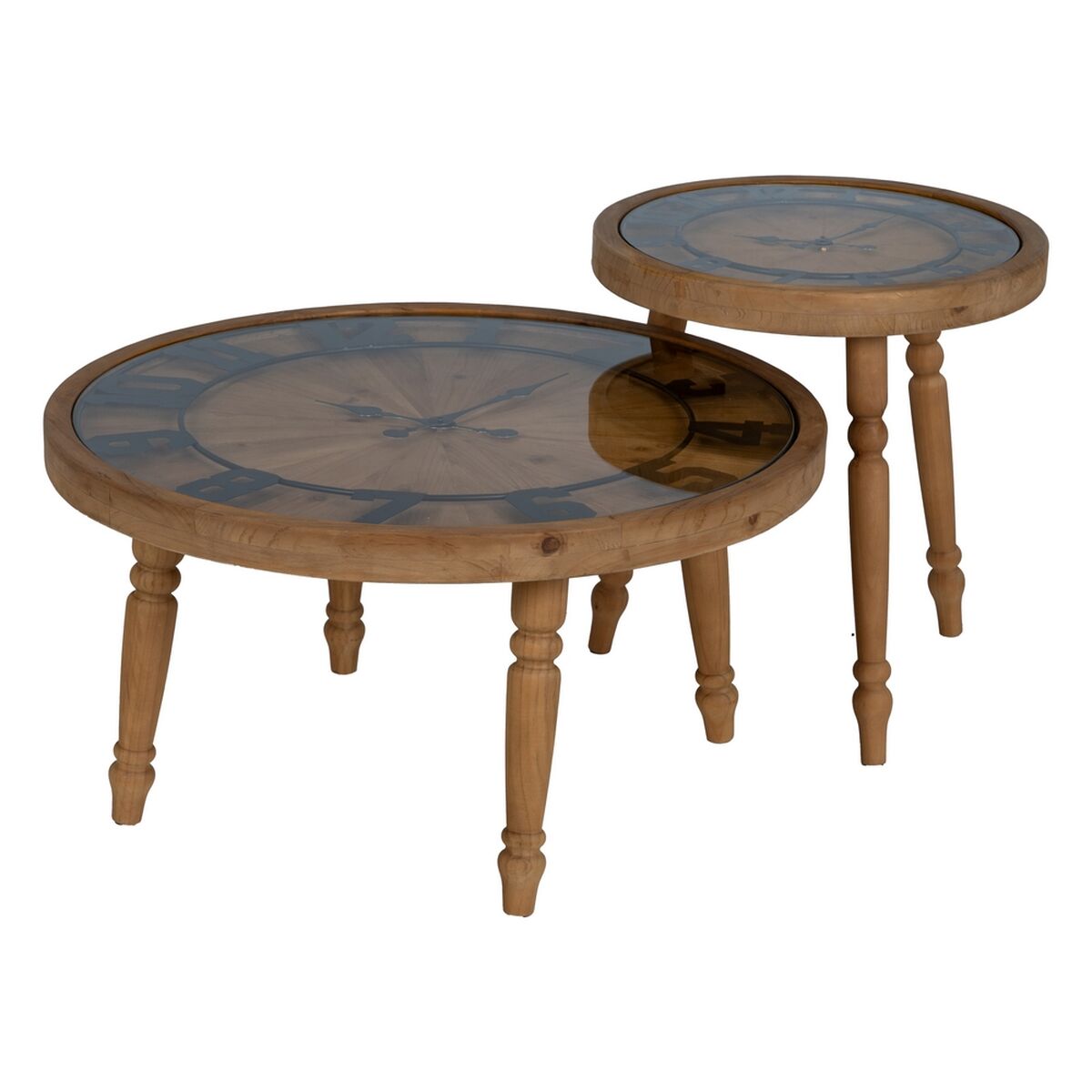 Soffbord Naturell 80 x 80 x 41 cm - 3