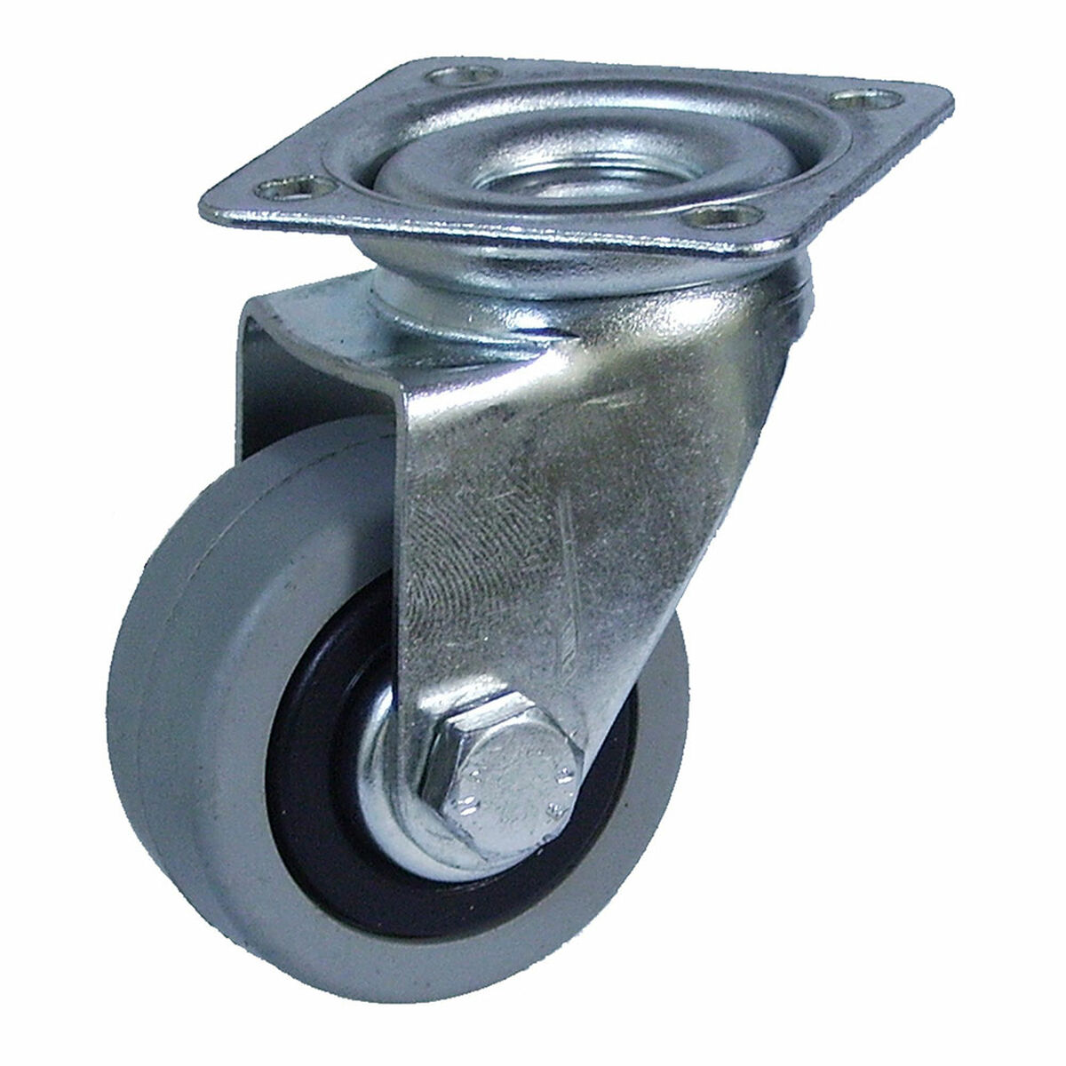 Rueda Afo CR07131 Förbindningsplatta Ø 40 mm Latexgummi