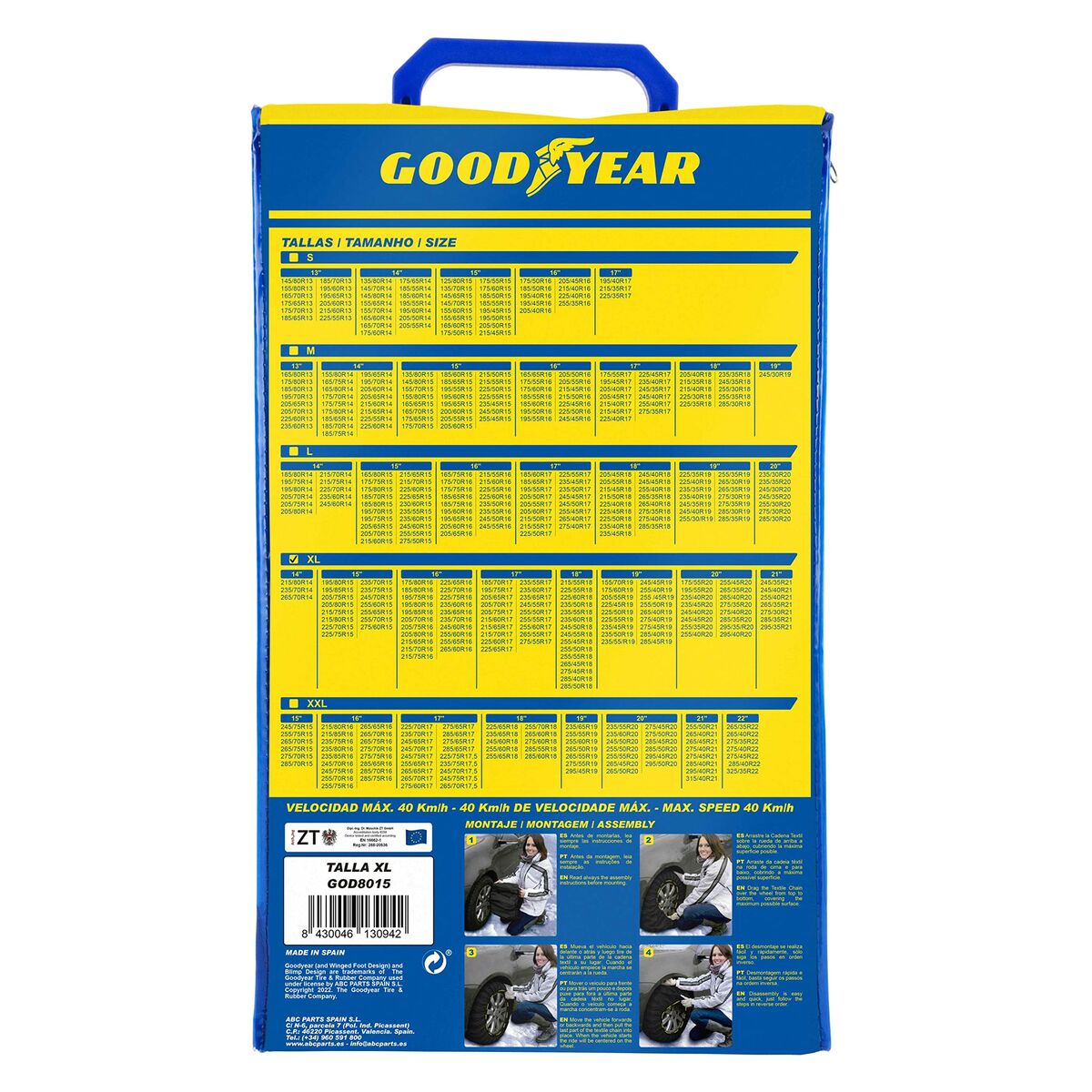 Snökedjor för bilen Goodyear ULTRA GRIP (XL) - 6