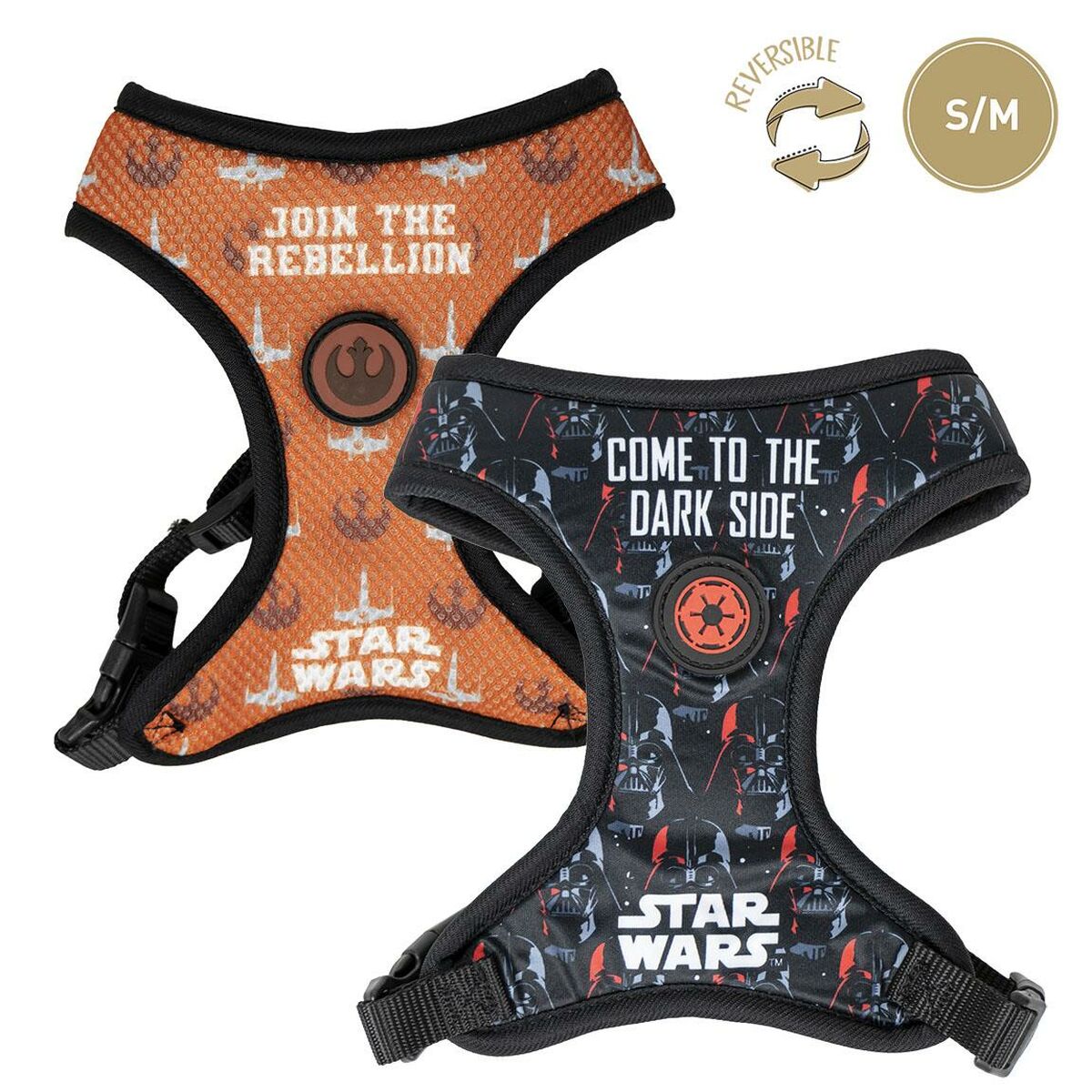 Hundsele Star Wars Vändbar Svart S - 5