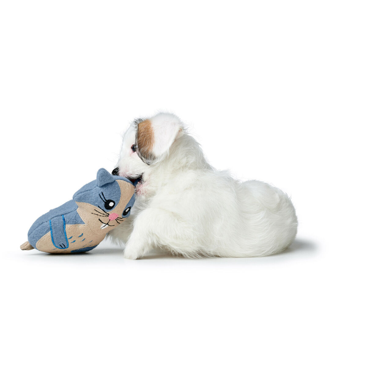 Mjuk leksak för hundar Hunter Blå 100 % Återvunnen Hamster - 5