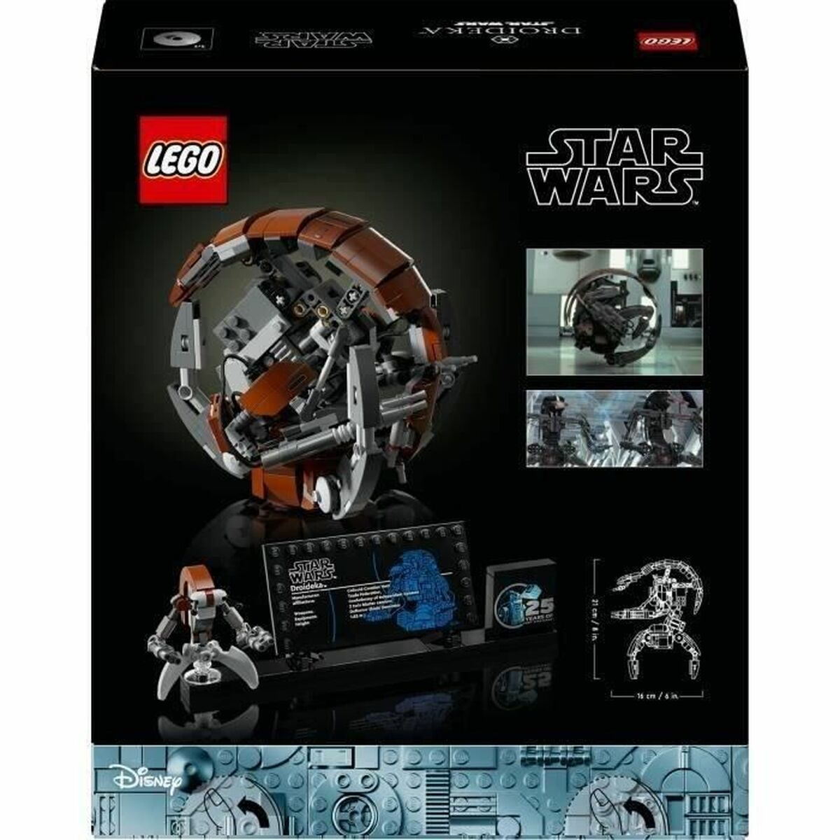 Byggsats Lego Star Wars™ 75381 Droideka Multicolour 583 Delar - 6