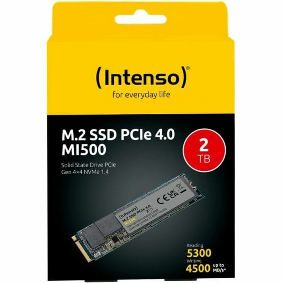 Hårddisk INTENSO 3836470 2 TB SSD - 3