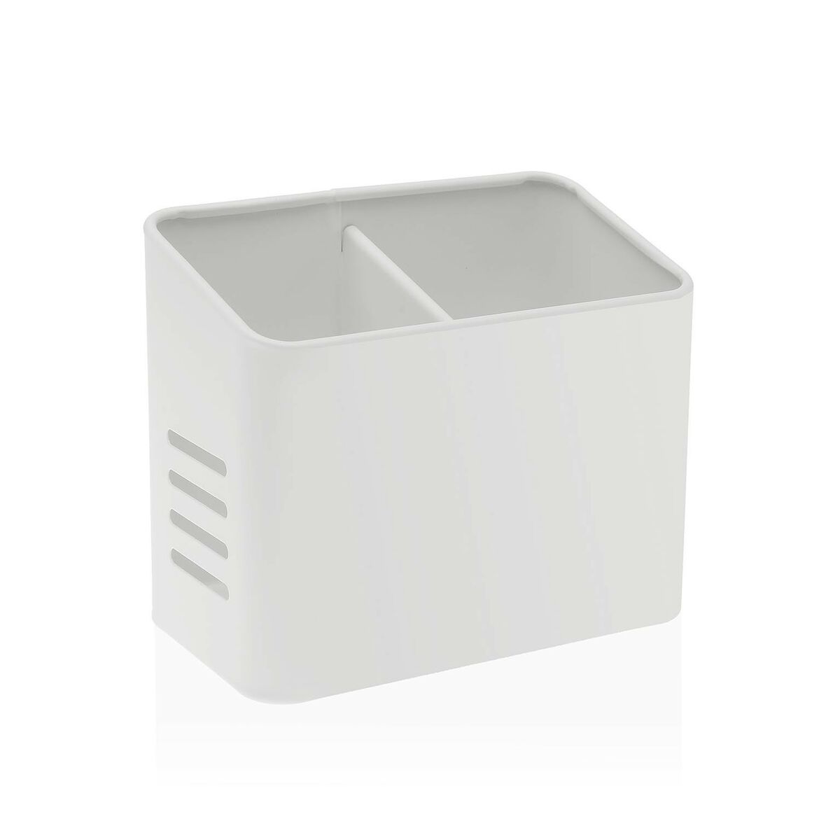 Besticks-sortering Versa Vit Metall Stål 9,5 x 16 x 13,5 cm - 2