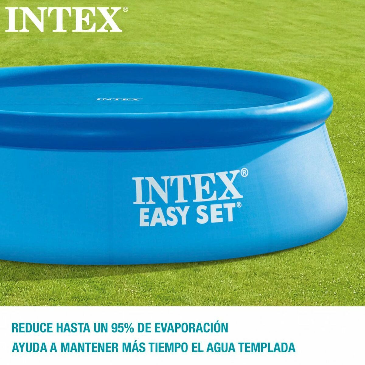 Pool Cover Intex Ø 244 cm Sol Rund - 5