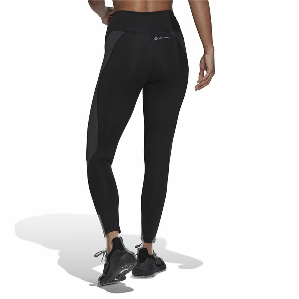 Sport-leggings, Dam Adidas 7/8 Essentials Hiit Colorblock Svart - 5