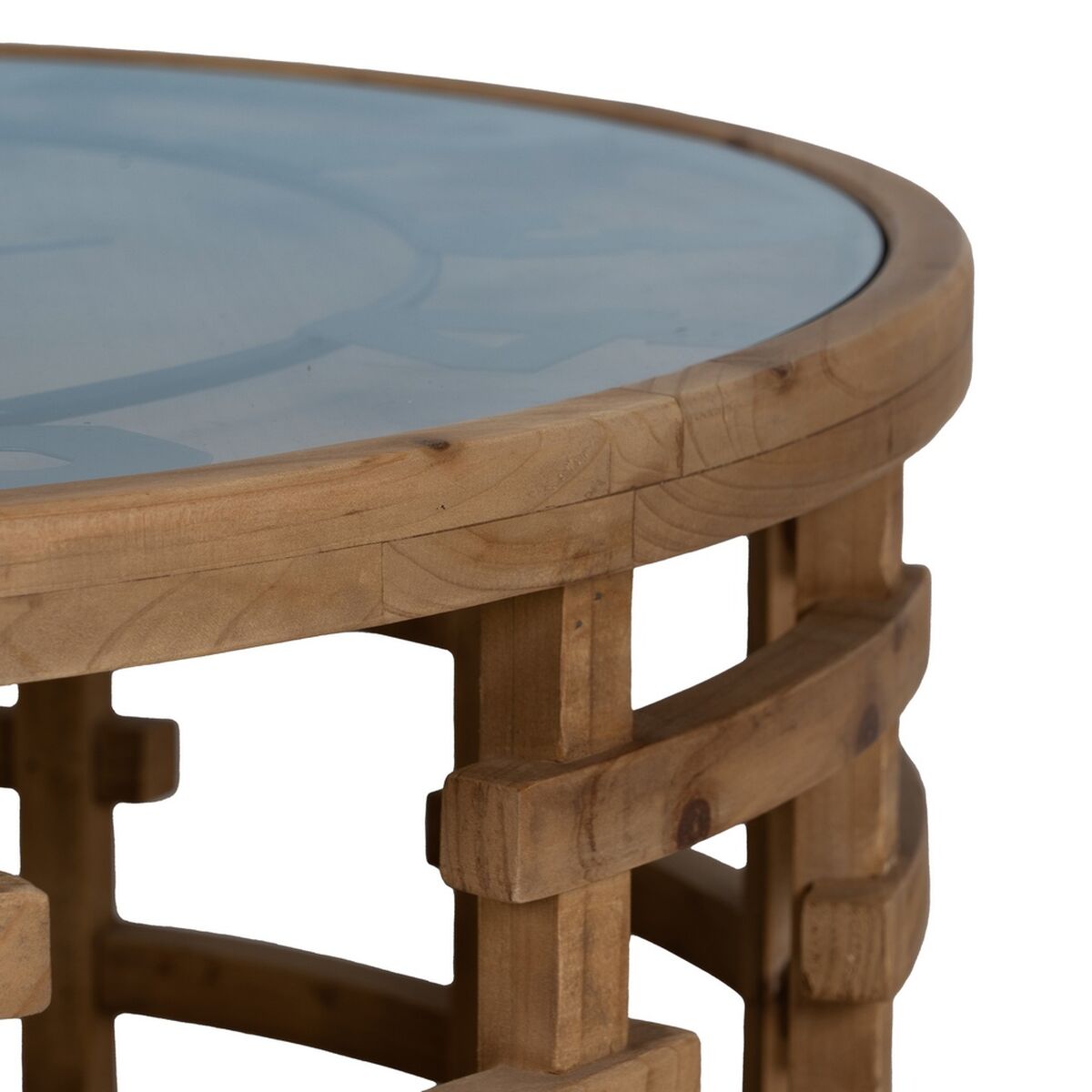 Soffbord Naturell 80 x 80 x 36 cm - 5