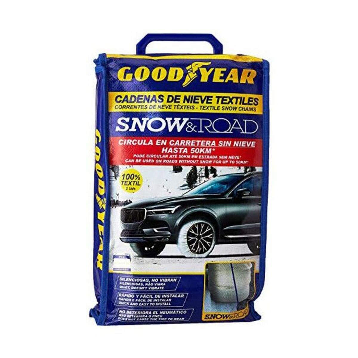 Snökedjor för bilen Goodyear (XL) - 3