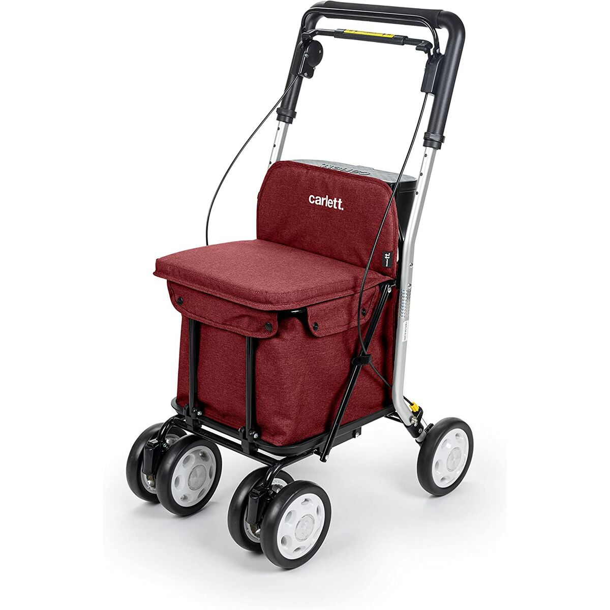 Kundvagn Carlett COMFORT RUBY Röd (1 antal) - 2