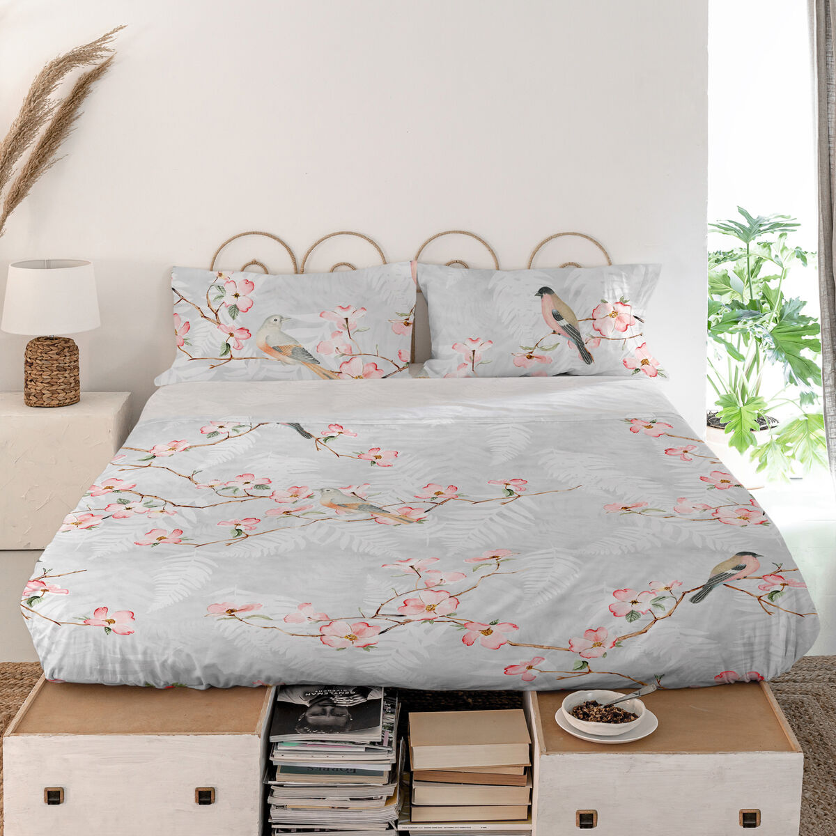 Överlakan HappyFriday Ohara Multicolour Säng 150/160 - 10