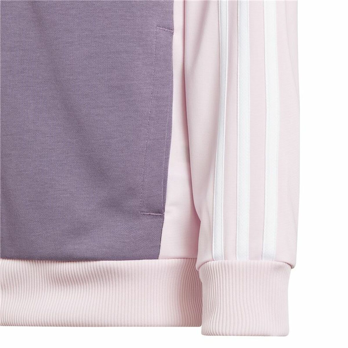 Träningsoverall, Barn Adidas U 3S Tiberio Rosa 2 Delar - 7